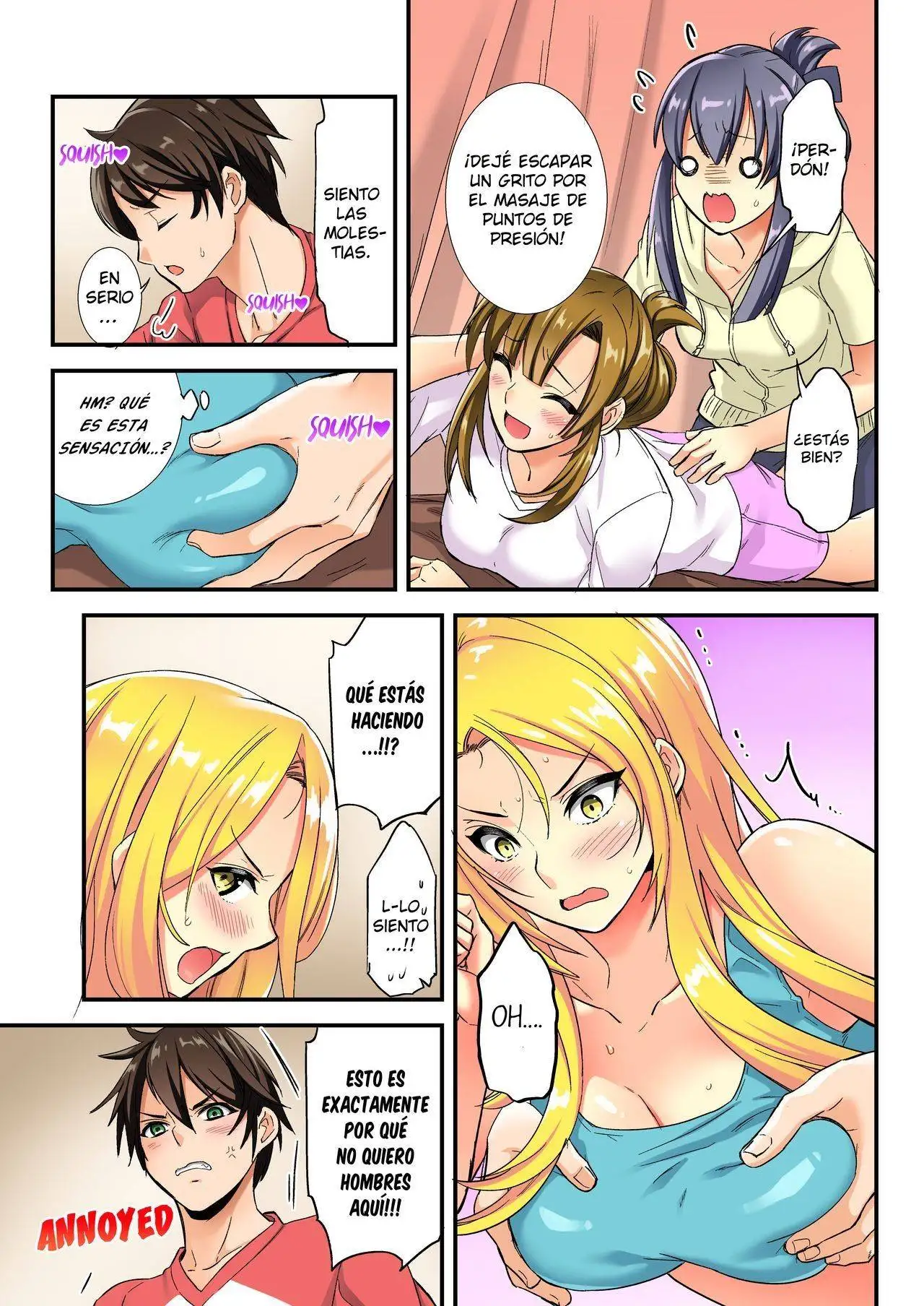 ¡Insercion en un punto lascivo…! Tratamiento de belleza resbaladizo y sensible en un club lleno de chicas - Capítulo 2 - Página 1 - LectorTMOo