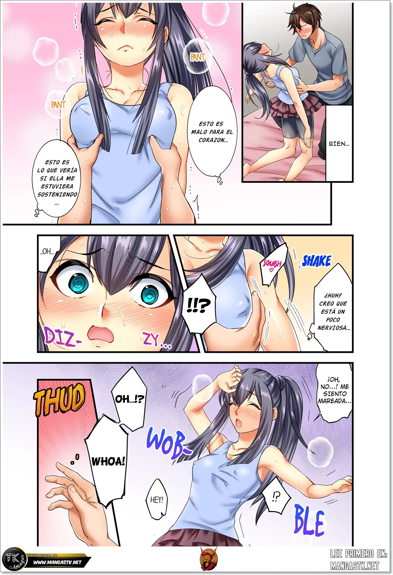 ¡Insercion en un punto lascivo…! Tratamiento de belleza resbaladizo y sensible en un club lleno de chicas - Capítulo 4 - Página 5 - LectorTMOo