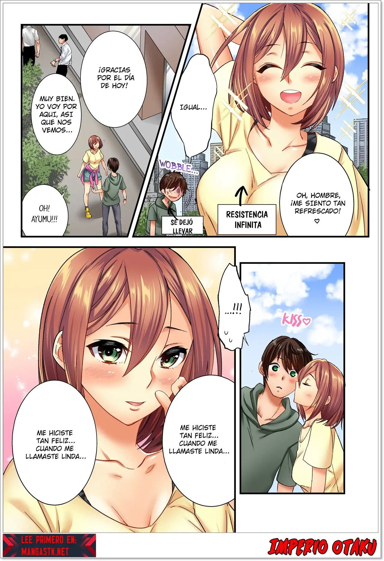 ¡Insercion en un punto lascivo…! Tratamiento de belleza resbaladizo y sensible en un club lleno de chicas - Capítulo 9 - Página 6 - LectorTMOo