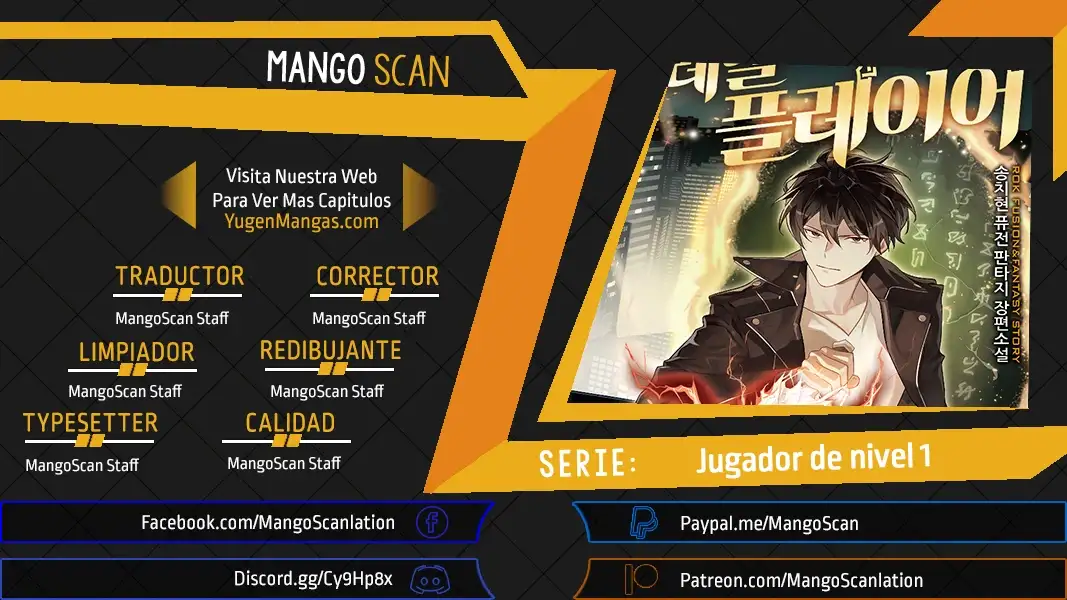 Jugador De Nivel 1 - Capítulo 11 - Página 1 - LectorTMOo