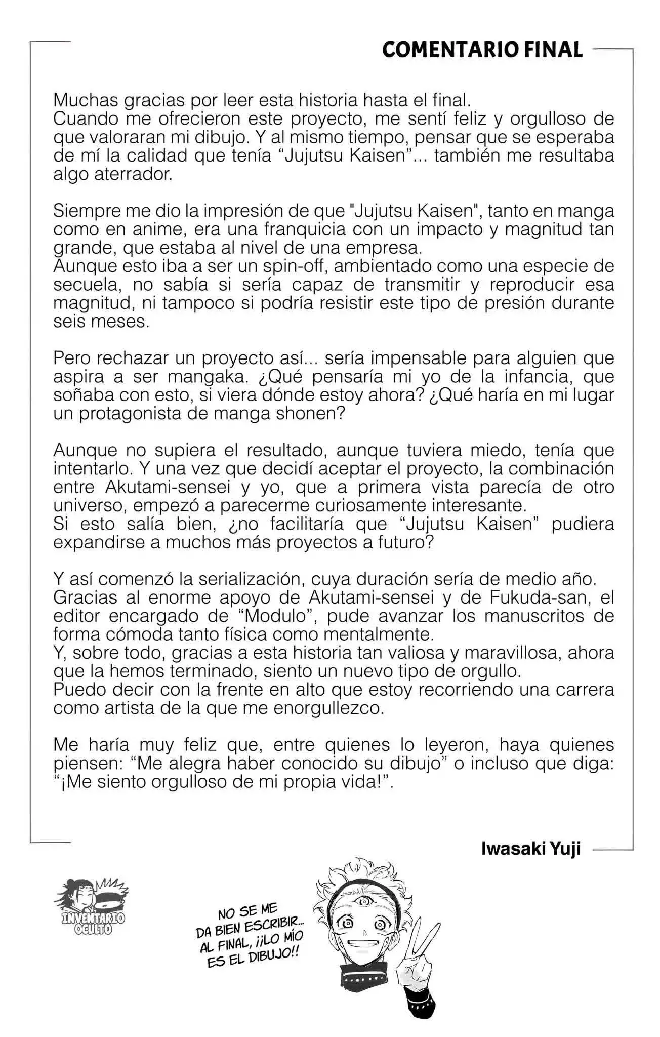 Jujutsu Kaisen: Modulo - Capítulo 25.6 - Página 11 - LectorTMOo