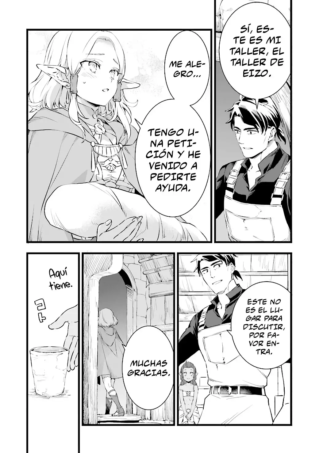 Kajiya de Hajimeru Isekai Slow Life - Capítulo 18.2 - Página 8 - LectorTMOo
