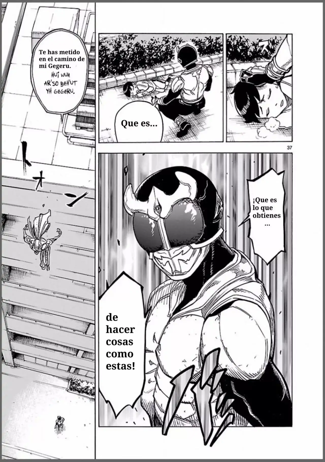 Kamen Rider Kuuga - Capítulo 7 - Página 37 - LectorTMOo