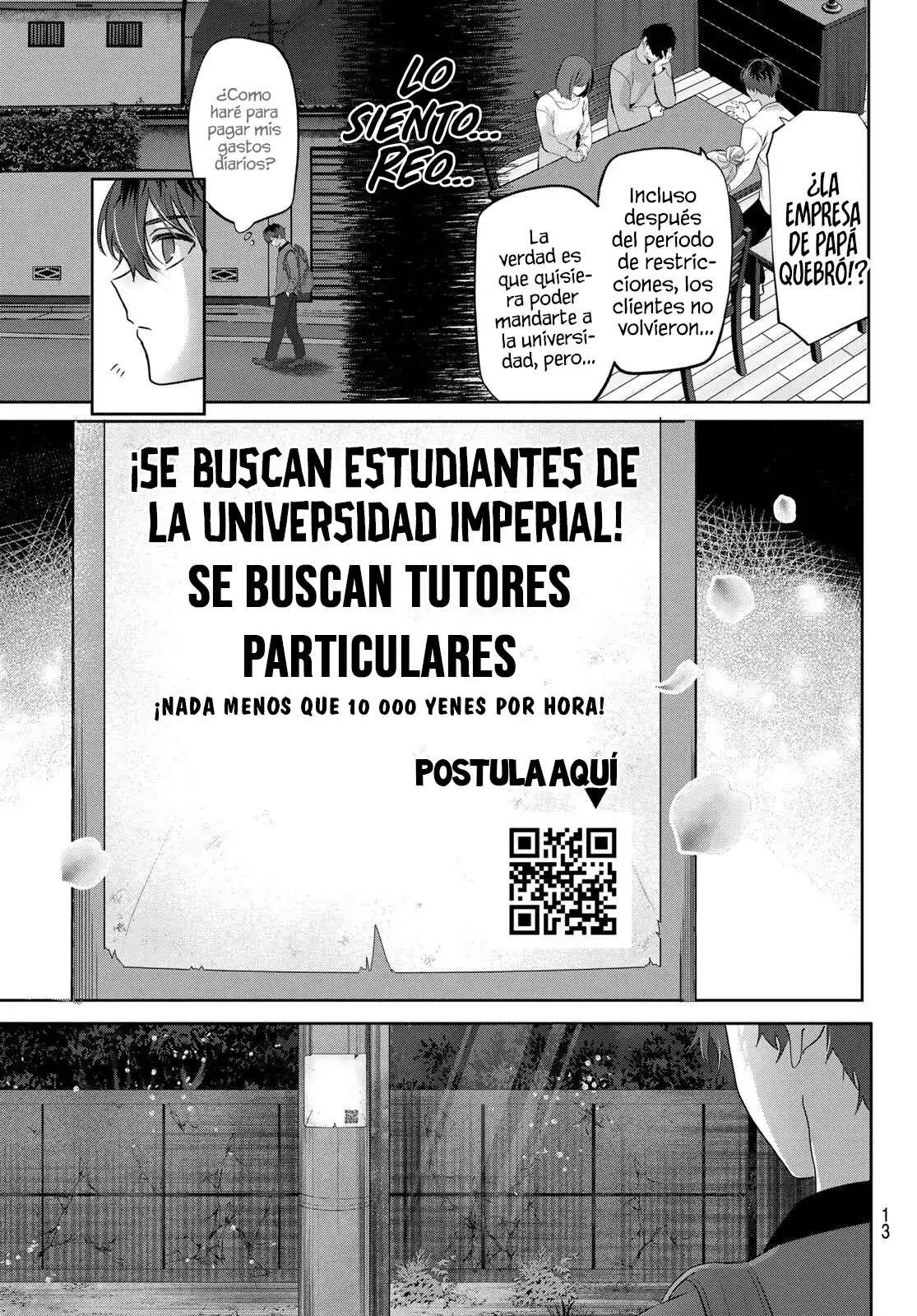 Kimi to Sakura no Hanataba wo - Capítulo 1 - Página 12 - LectorTMOo