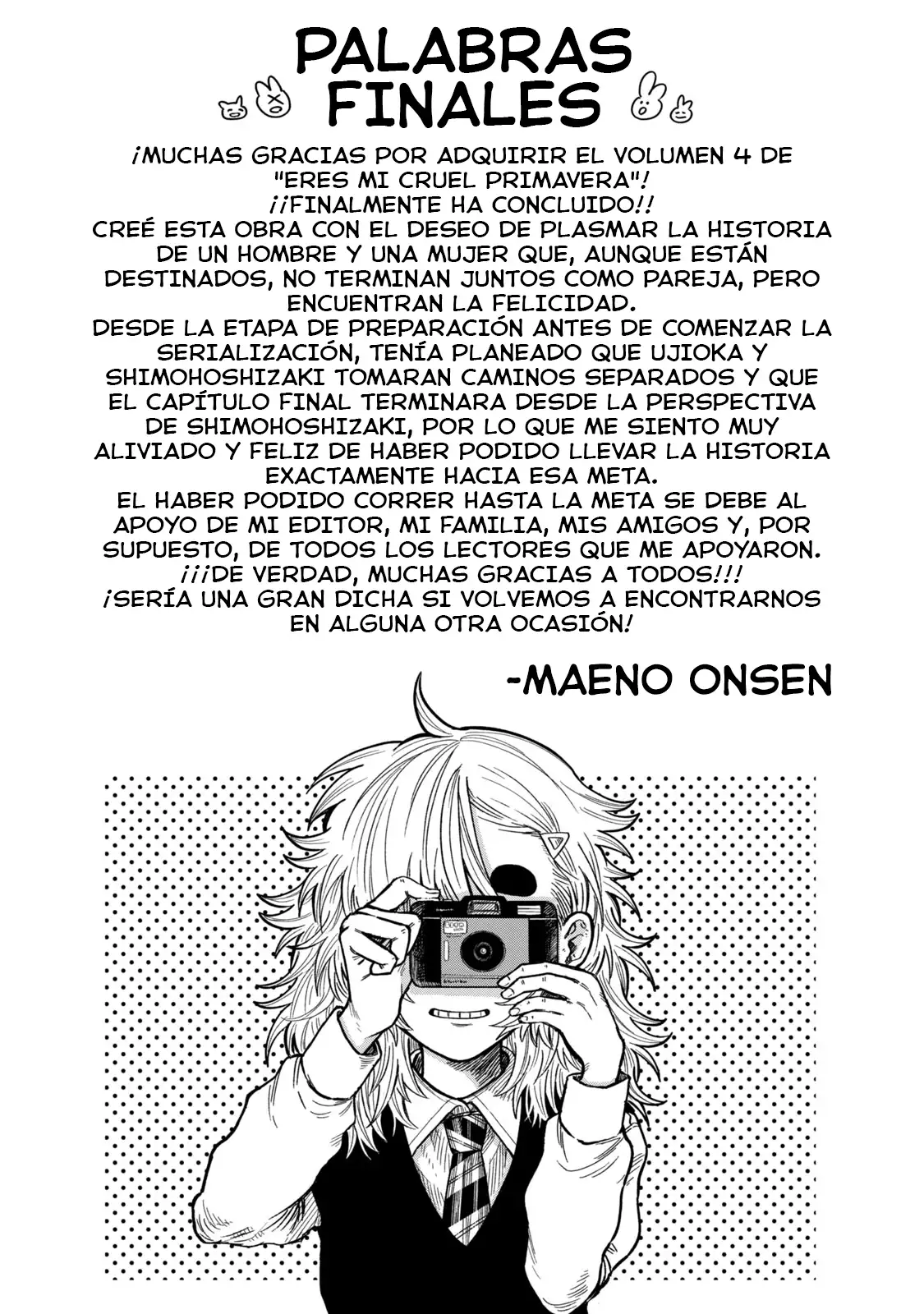 Kimi wa Ore no Yasashikunai Haru - Capítulo 34.6 - Página 6 - LectorTMOo