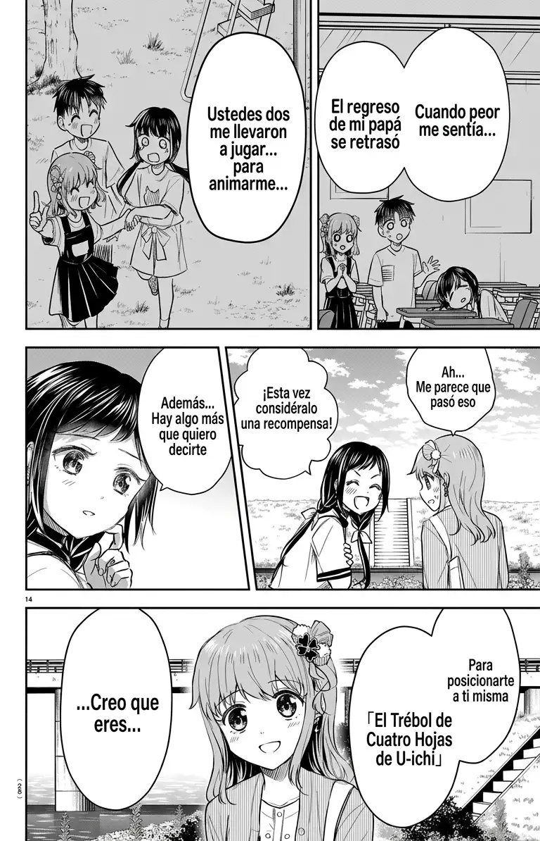 Kimi wa yotsuba no clover capítulo 76 página 14