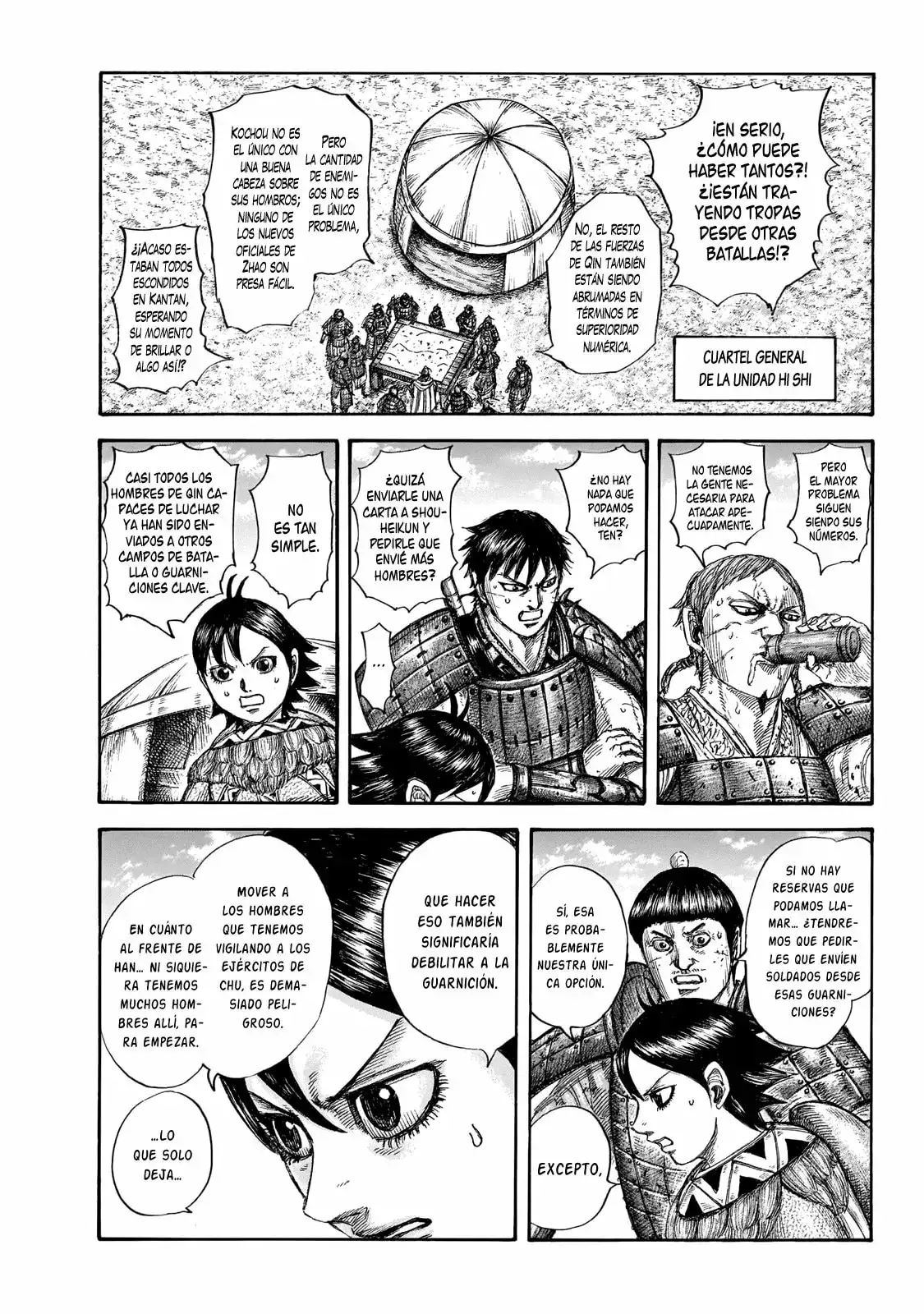 Kingdom capítulo 649 página 8