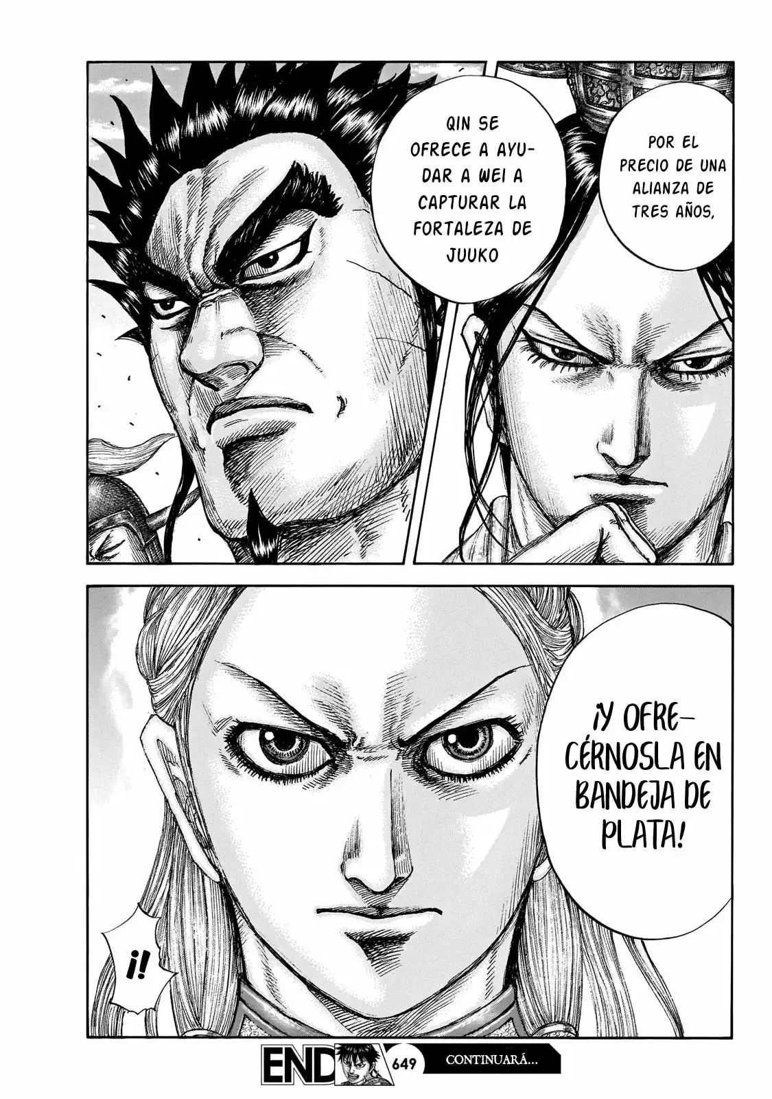 Kingdom capítulo 649 página 21