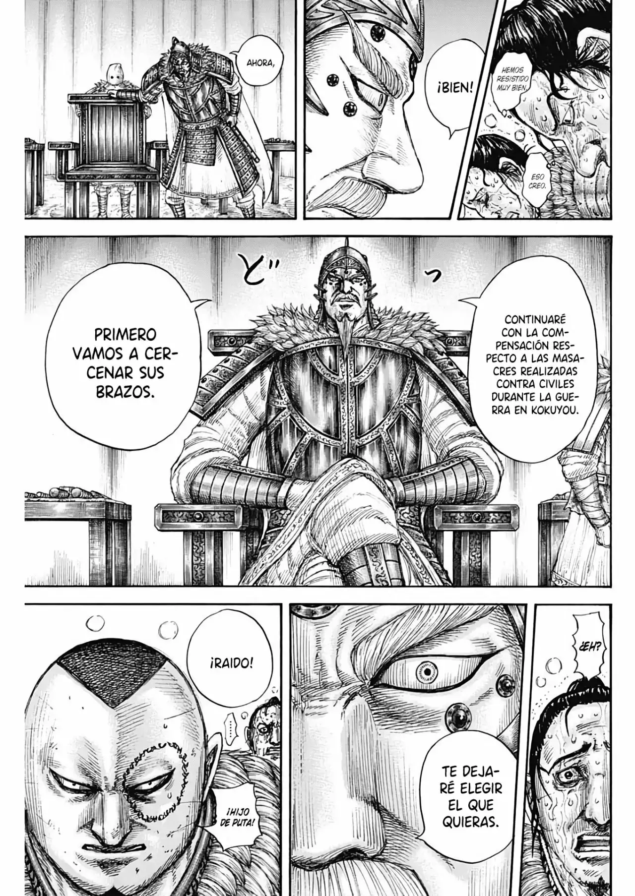 Kingdom capítulo 686 página 10
