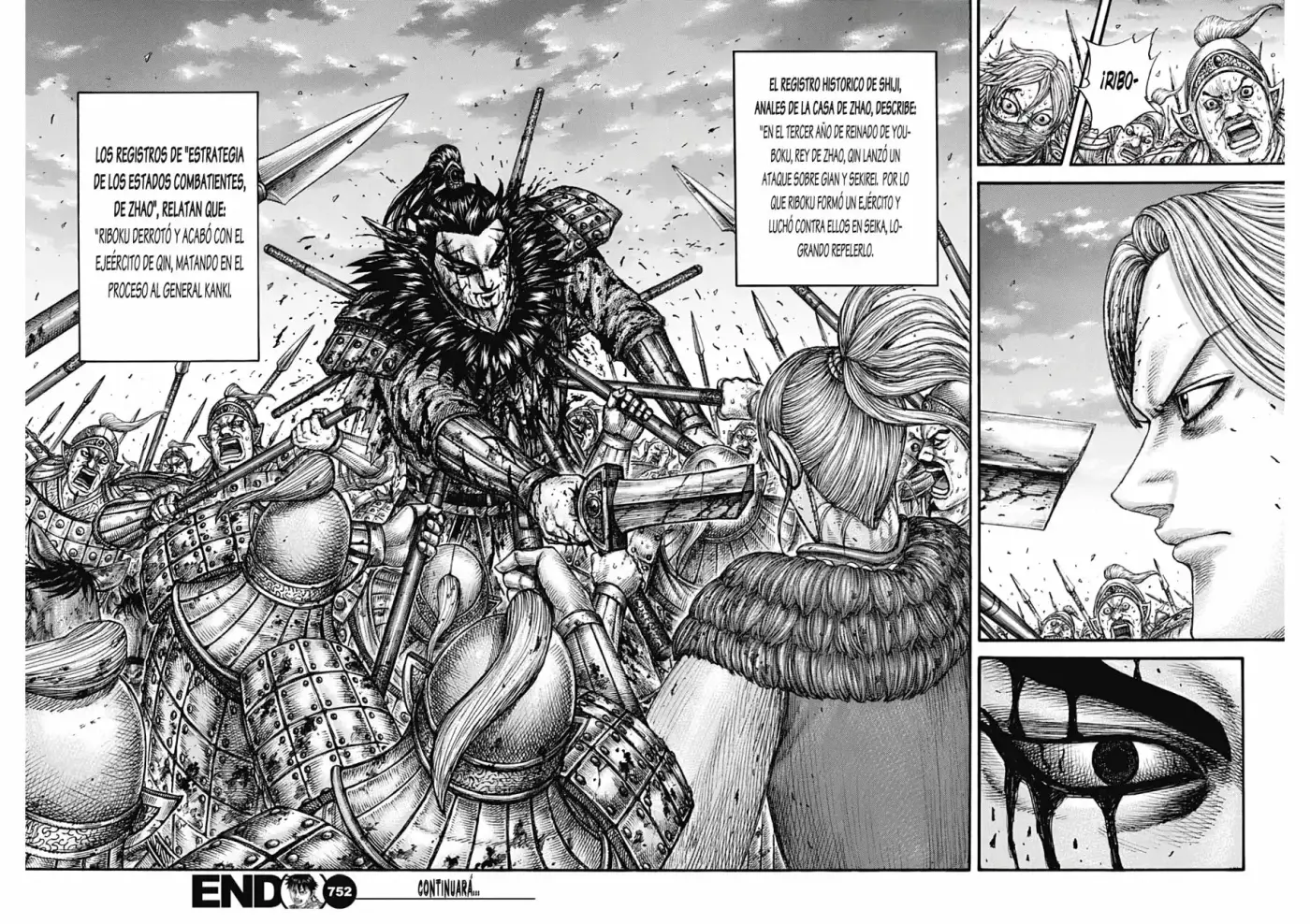 Kingdom capítulo 752 página 21