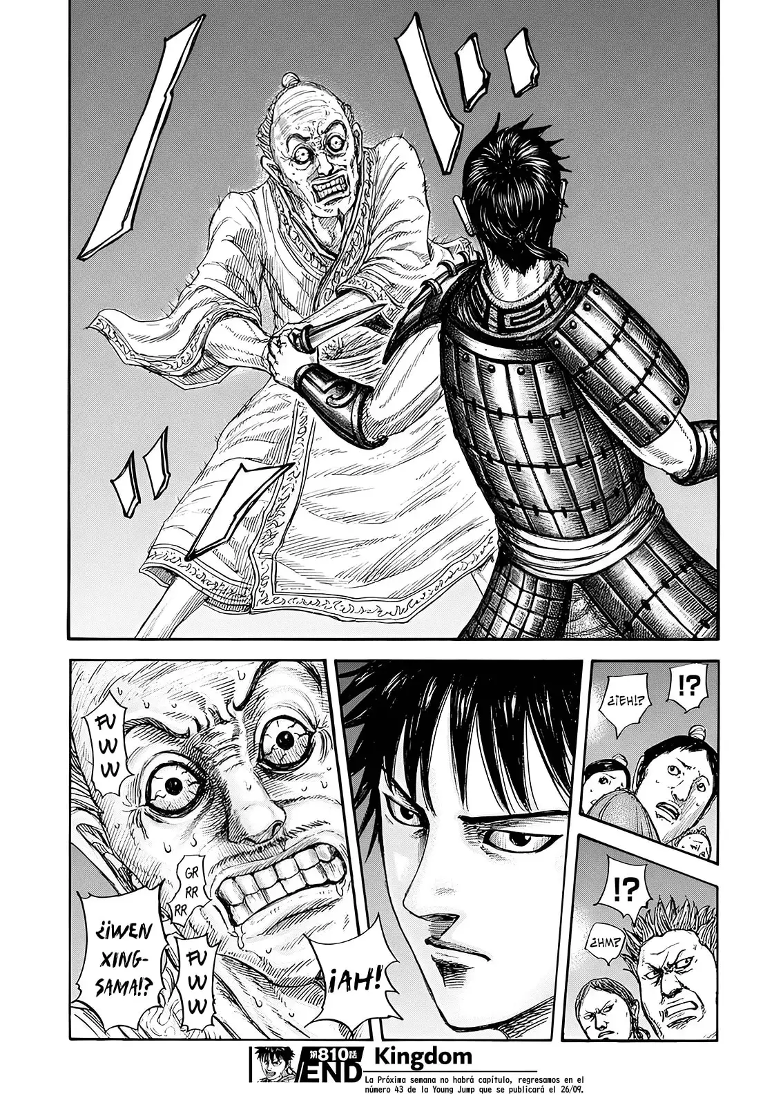 Kingdom capítulo 810 página 20