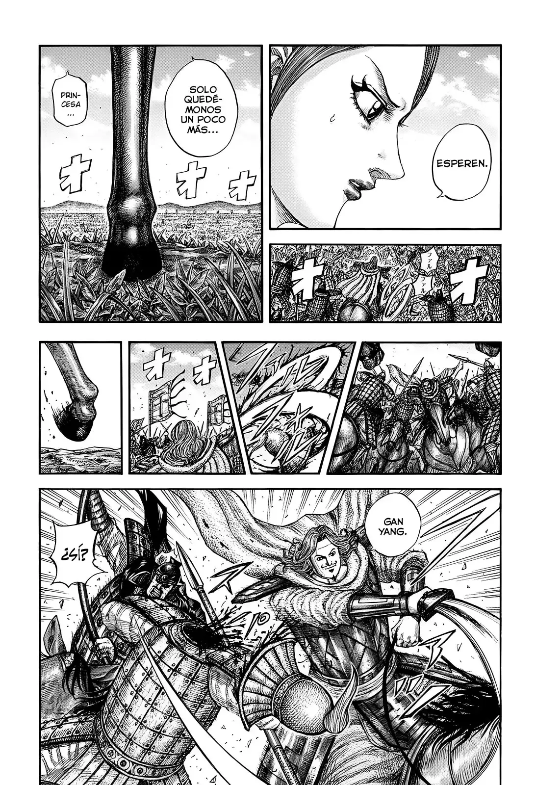 Kingdom capítulo 821 página 4