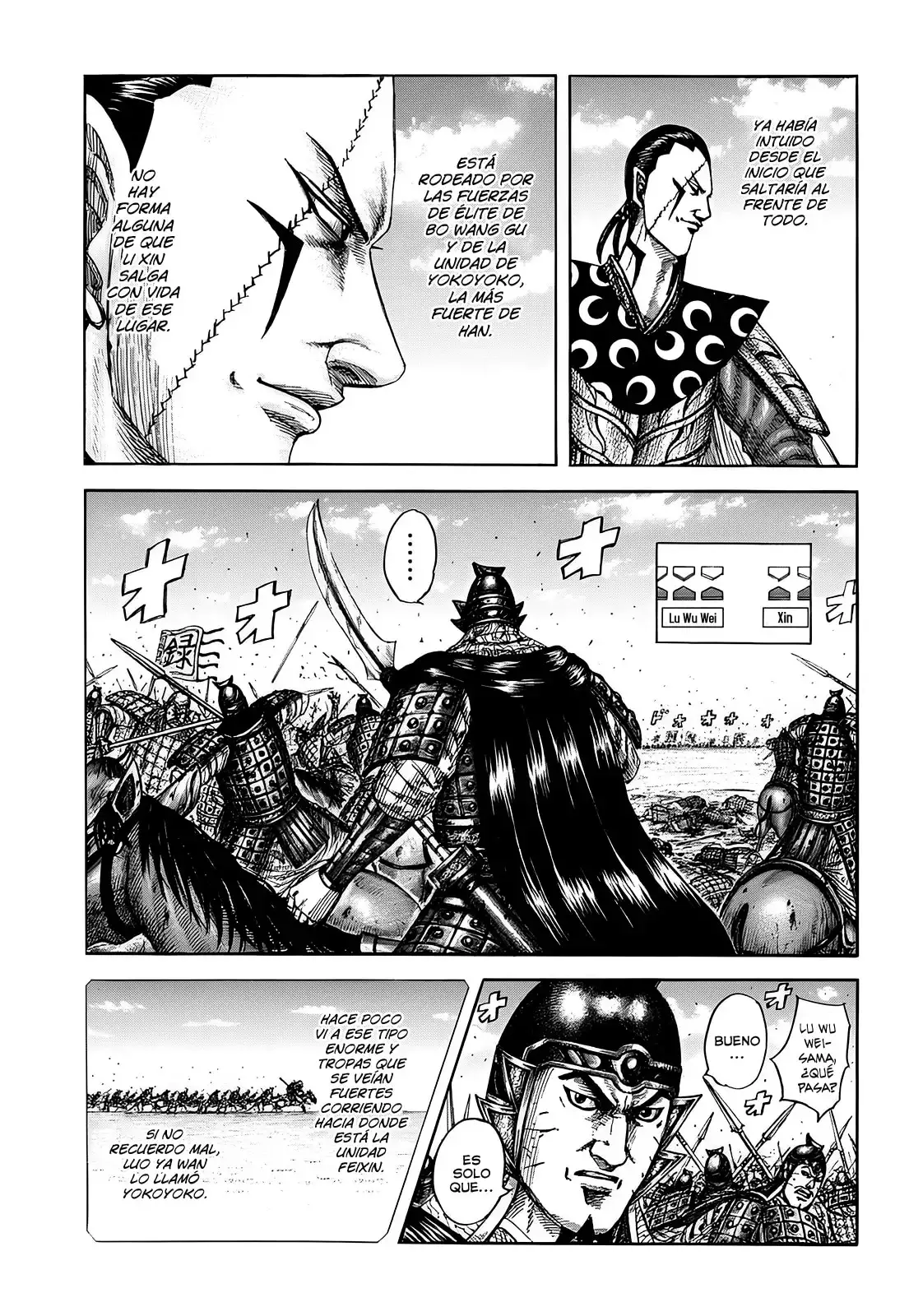Kingdom capítulo 821 página 18