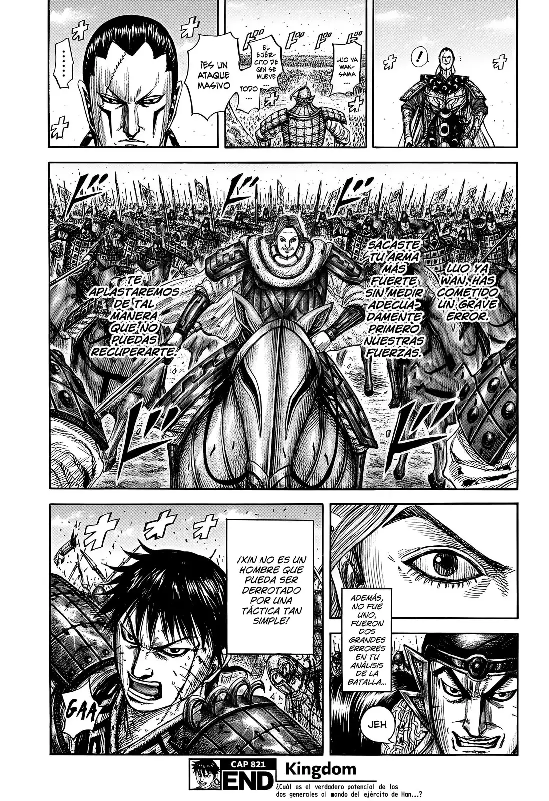 Kingdom capítulo 821 página 20