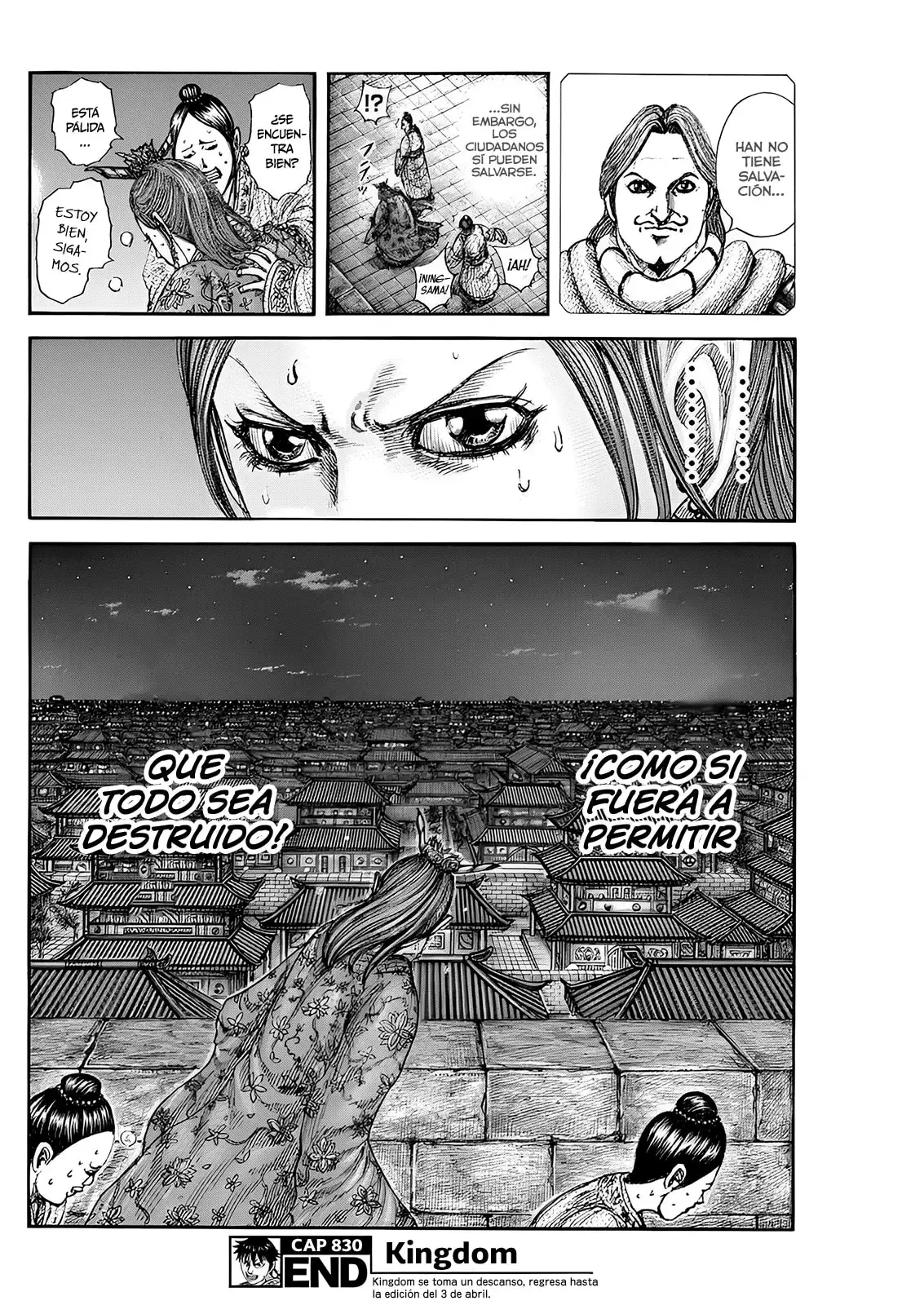 Kingdom capítulo 830 página 19