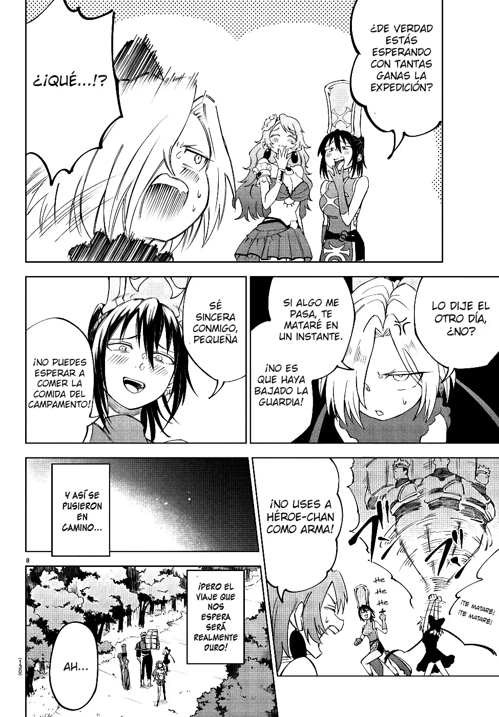 Kizetsu Yuusha To Ansatsu Hime - Capítulo 14 - Página 8 - LectorTMOo