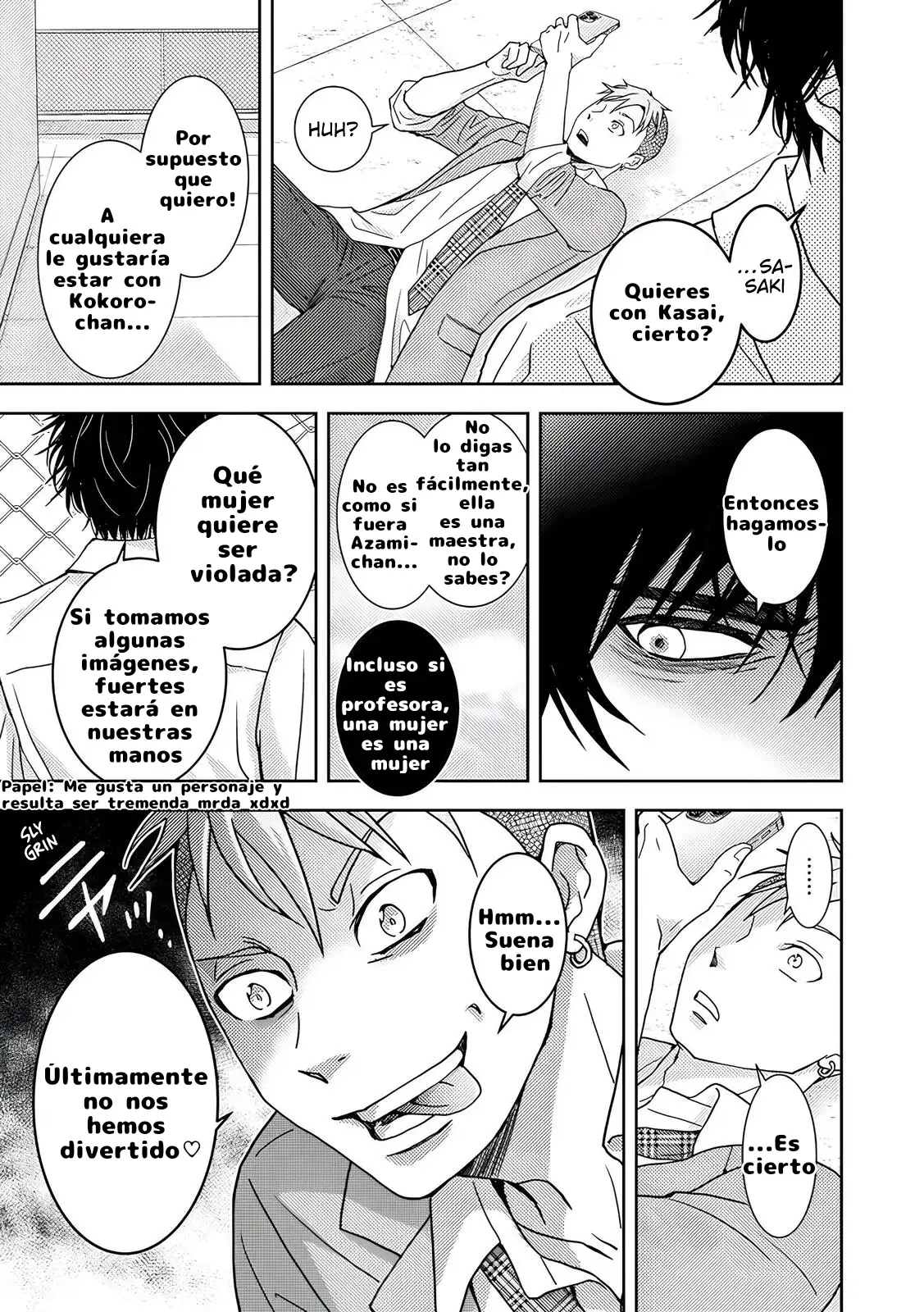 Koakuma Kyoushi Psycho capítulo 6 página 27