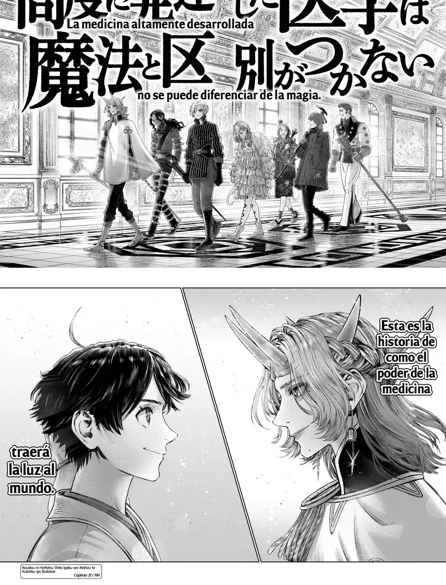 Koudou Ni Hattatsu Shita Igaku Wa Mahou To Kubetsu Ga Tsukanai - Capítulo 21 - Página 8 - LectorTMOo