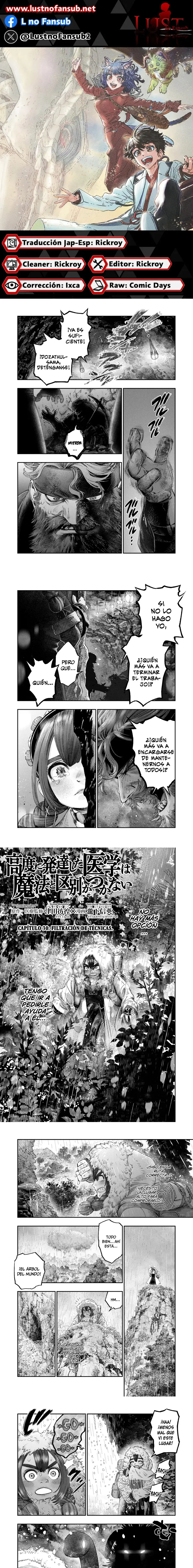Koudou Ni Hattatsu Shita Igaku Wa Mahou To Kubetsu Ga Tsukanai - Capítulo 30 - Página 1 - LectorTMOo