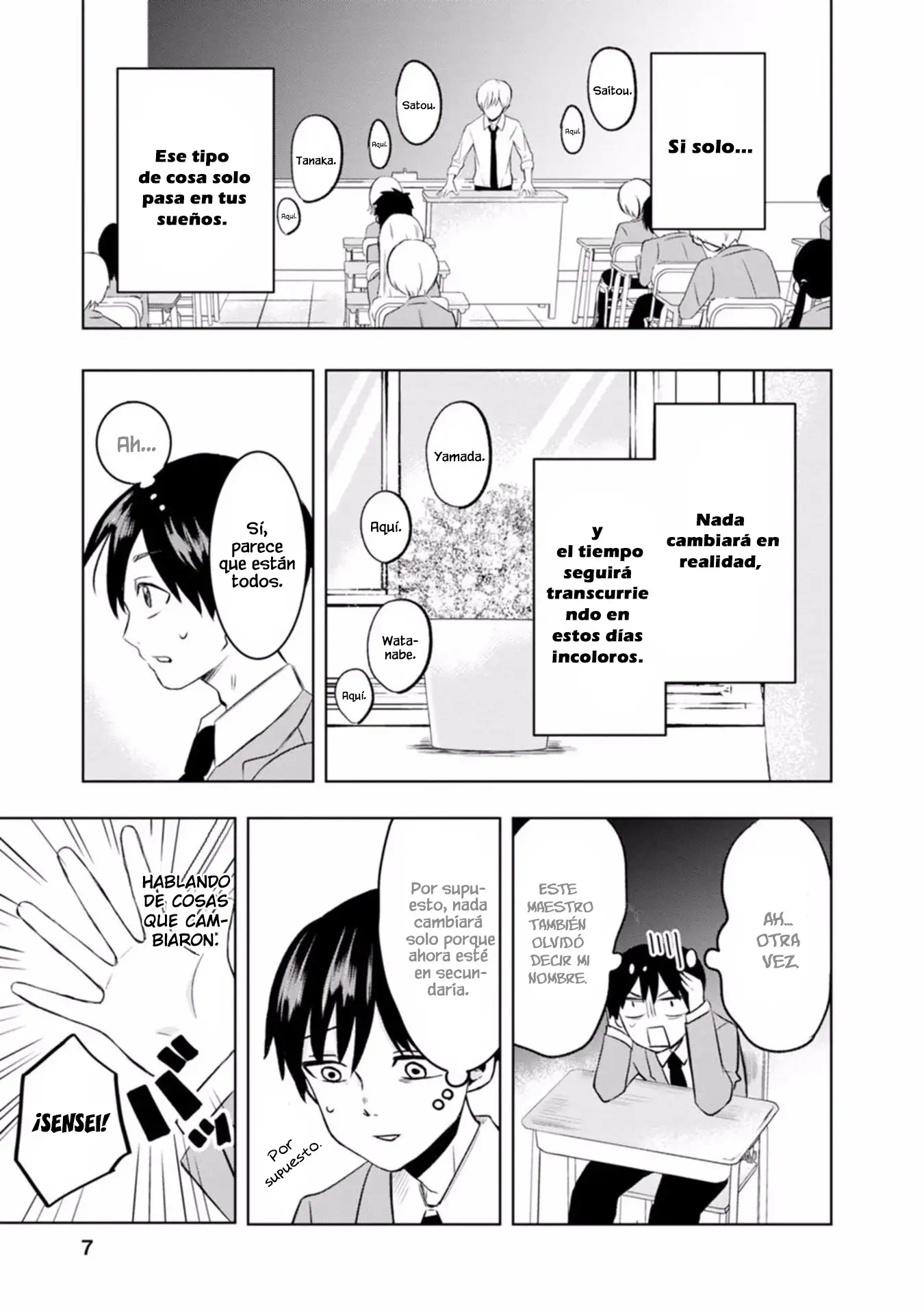 Kumakura-san To Boku - Capítulo 1 - Página 7 - LectorTMOo