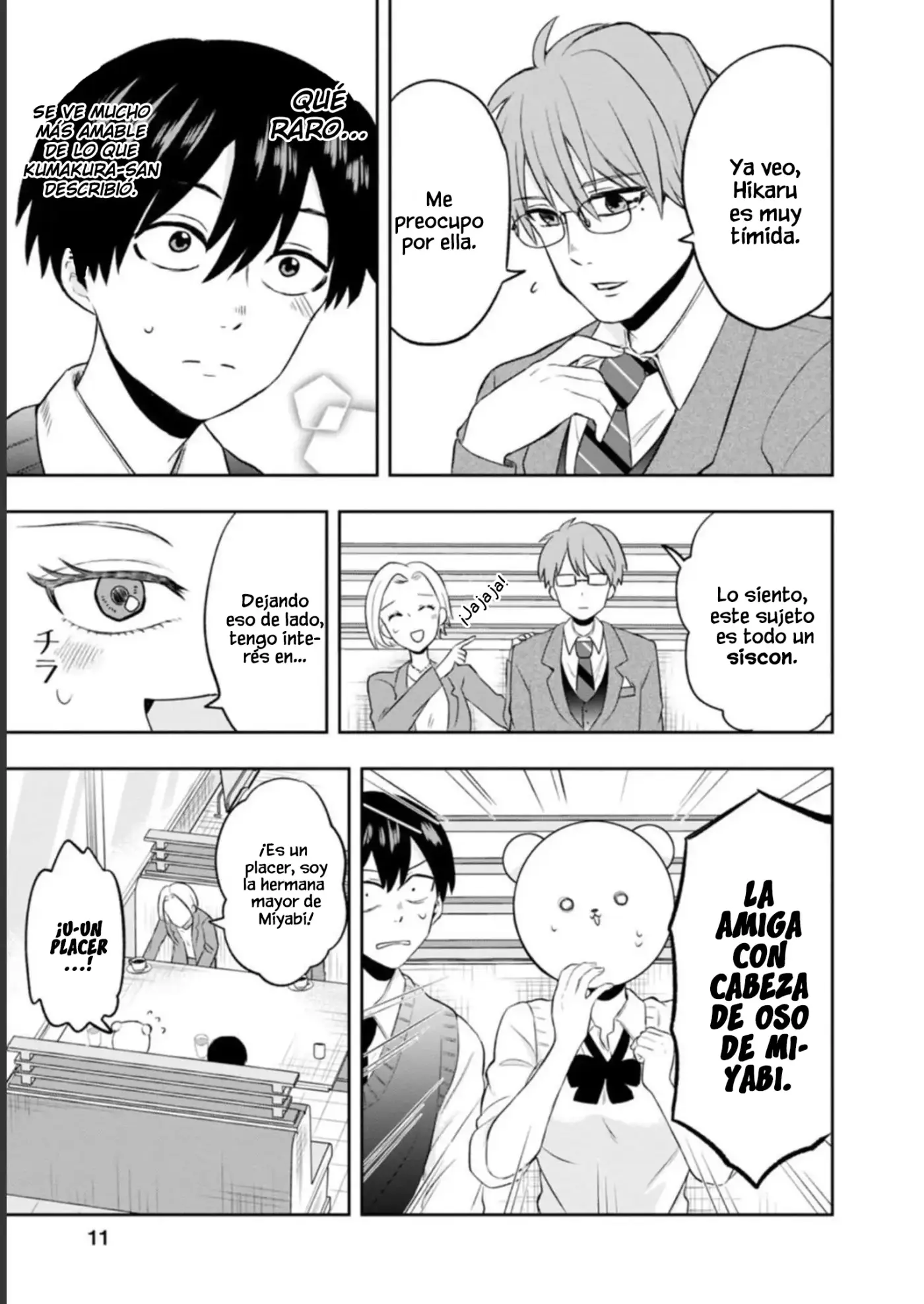Kumakura-san To Boku - Capítulo 6 - Página 11 - LectorTMOo