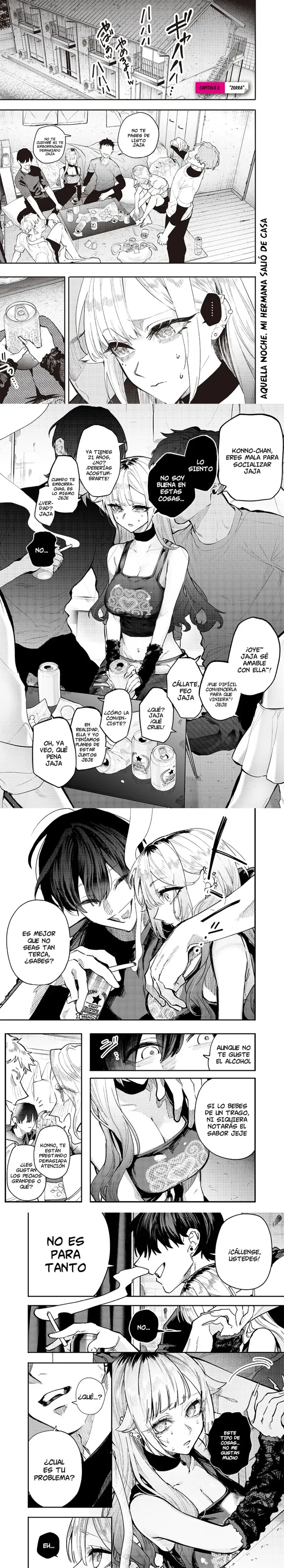 Namaiki na Gyaru Ane o Wakaraseru Hanashi - Capítulo 2 - Página 1 - LectorTMOo