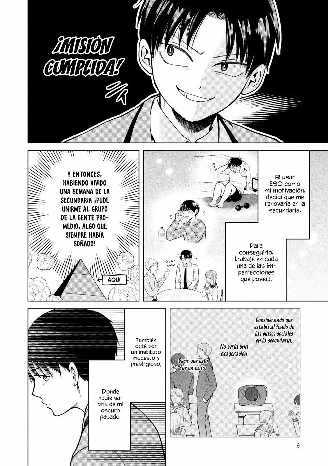 Kusunoki-san wa koukou Debut ni Shippaishiteiru - Capítulo 1 - Página 5 - LectorTMOo