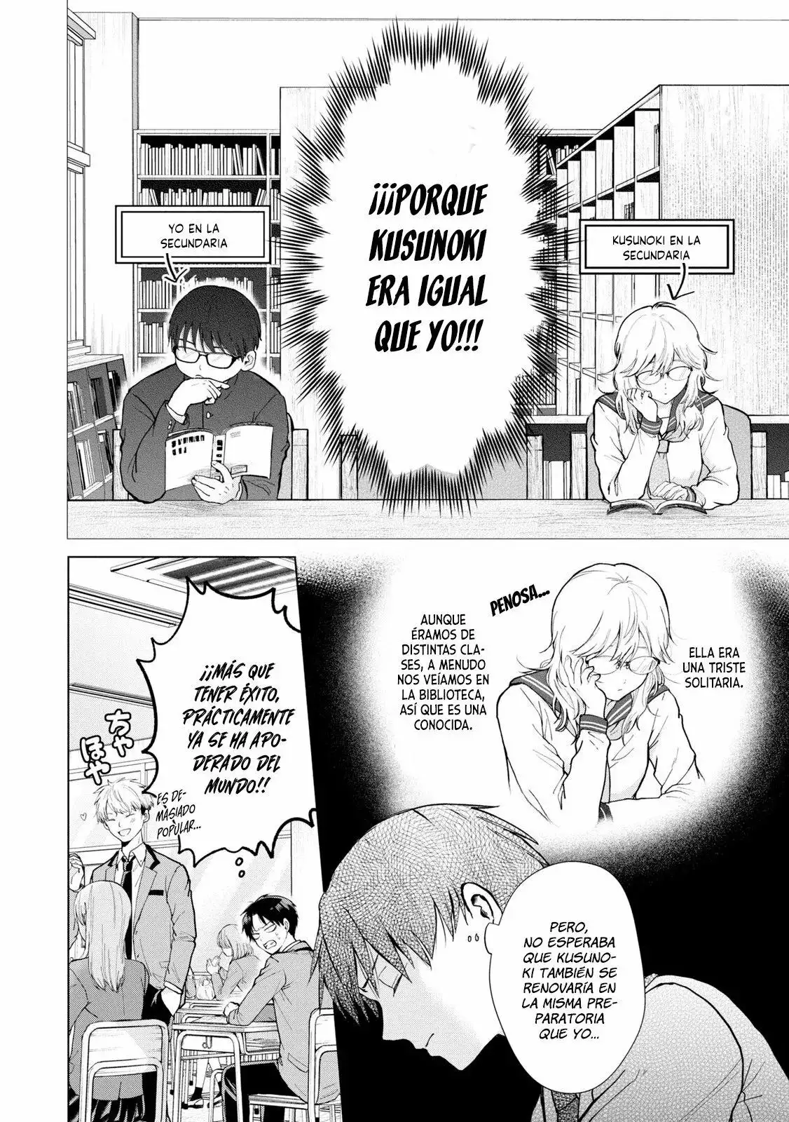 Kusunoki-san wa koukou Debut ni Shippaishiteiru - Capítulo 1 - Página 7 - LectorTMOo