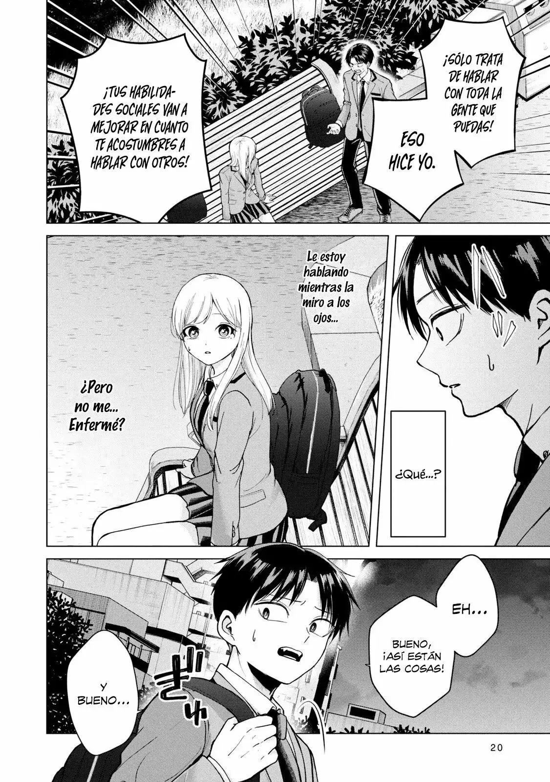 Kusunoki-san wa koukou Debut ni Shippaishiteiru - Capítulo 1 - Página 19 - LectorTMOo