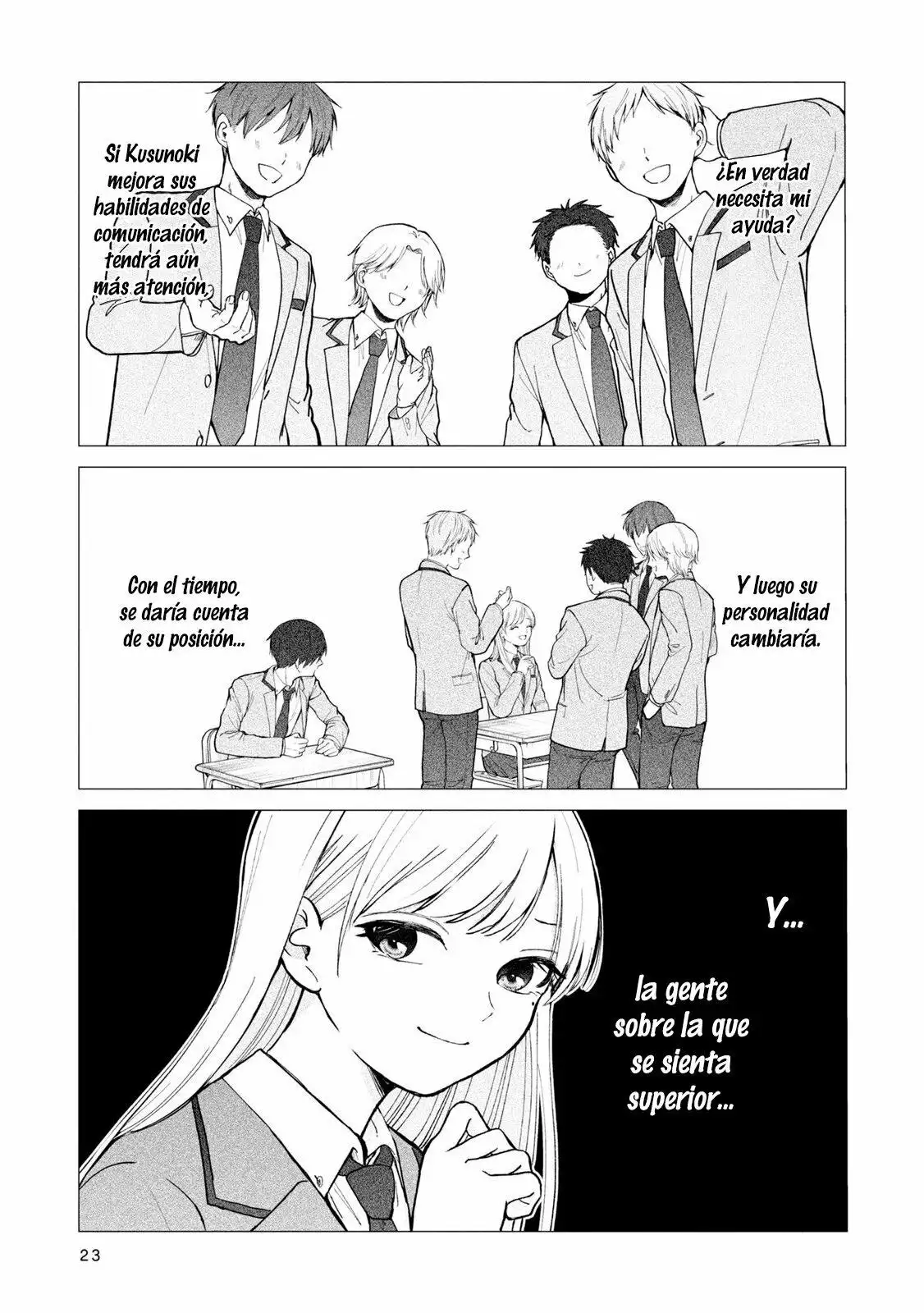 Kusunoki-san wa koukou Debut ni Shippaishiteiru - Capítulo 1 - Página 22 - LectorTMOo