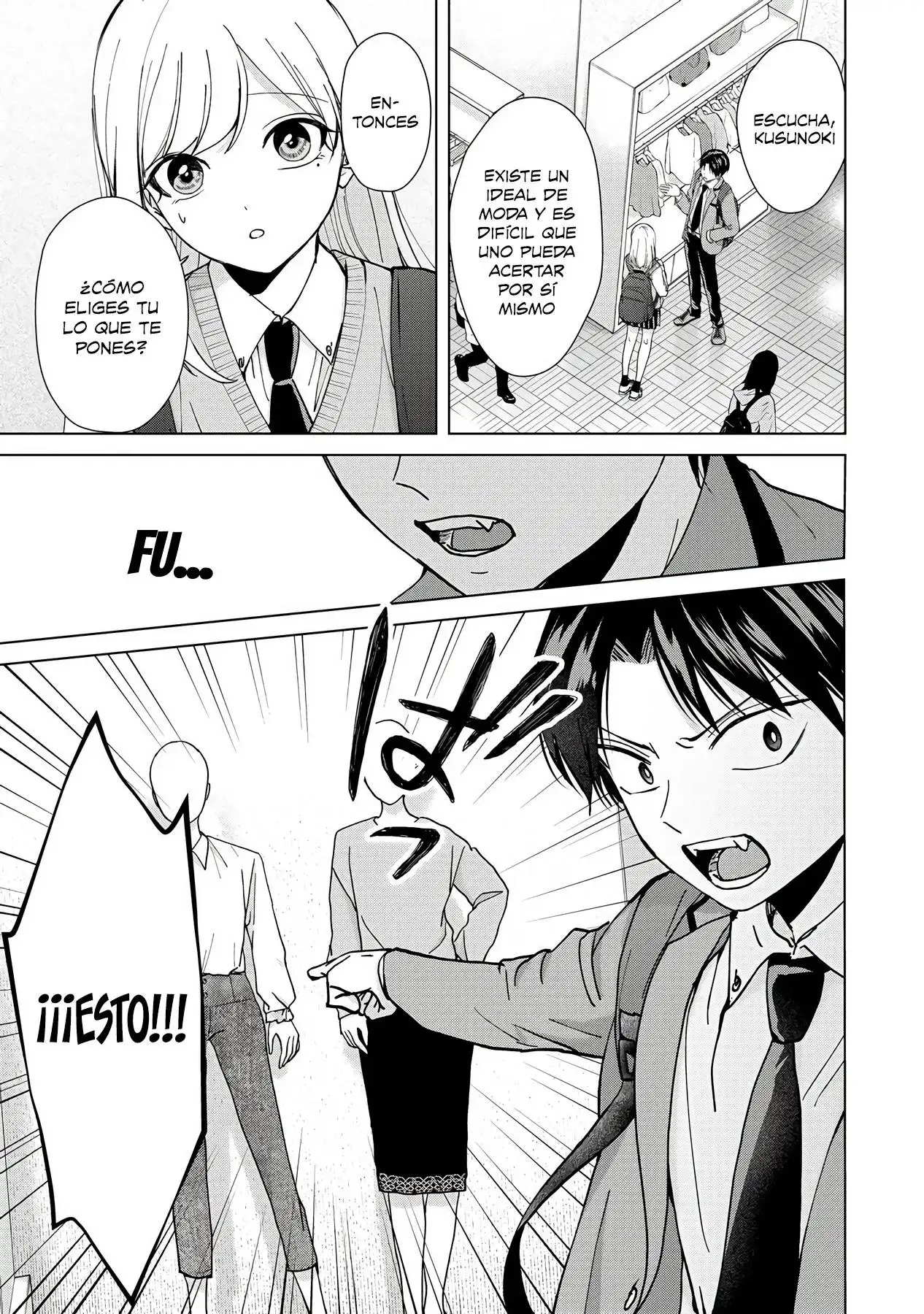 Kusunoki-san wa koukou Debut ni Shippaishiteiru - Capítulo 10 - Página 8 - LectorTMOo
