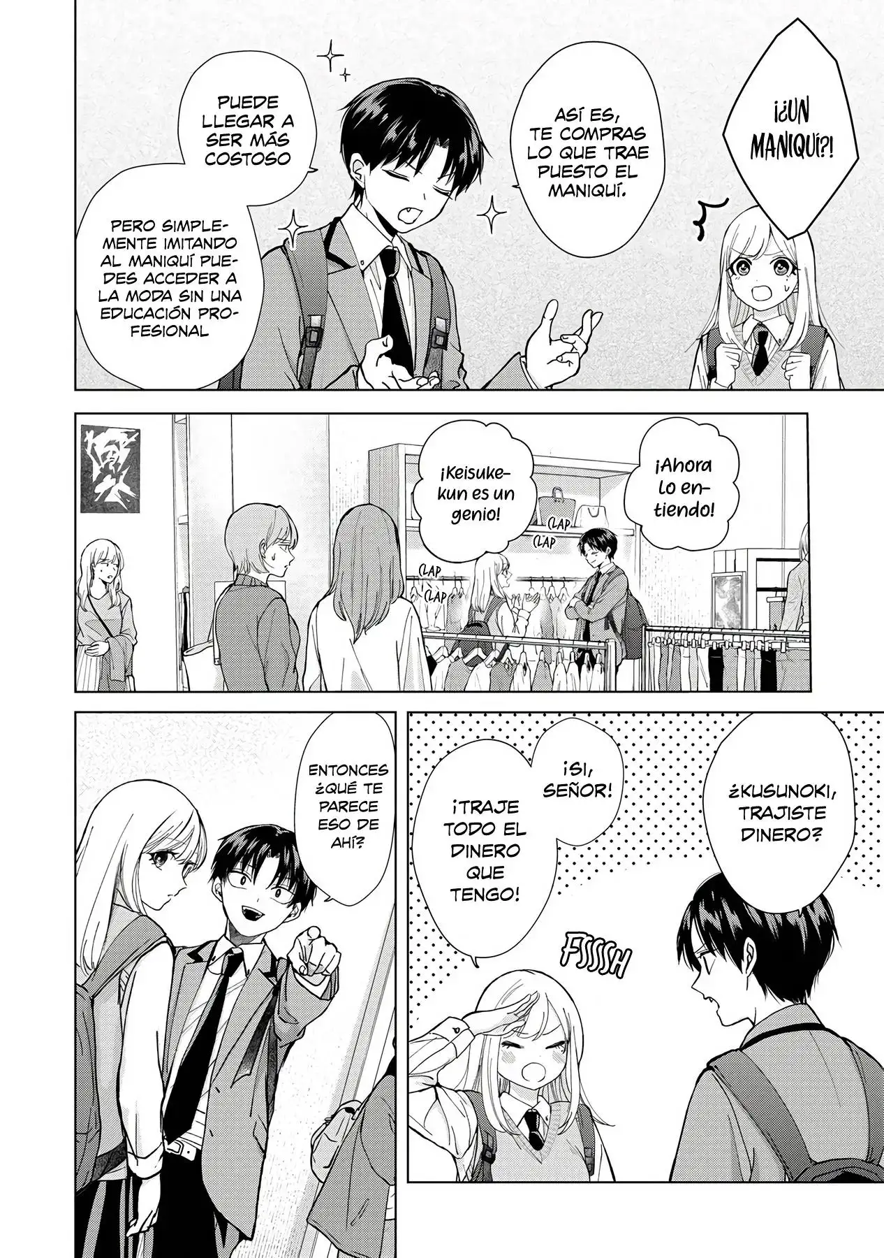 Kusunoki-san wa koukou Debut ni Shippaishiteiru - Capítulo 10 - Página 9 - LectorTMOo