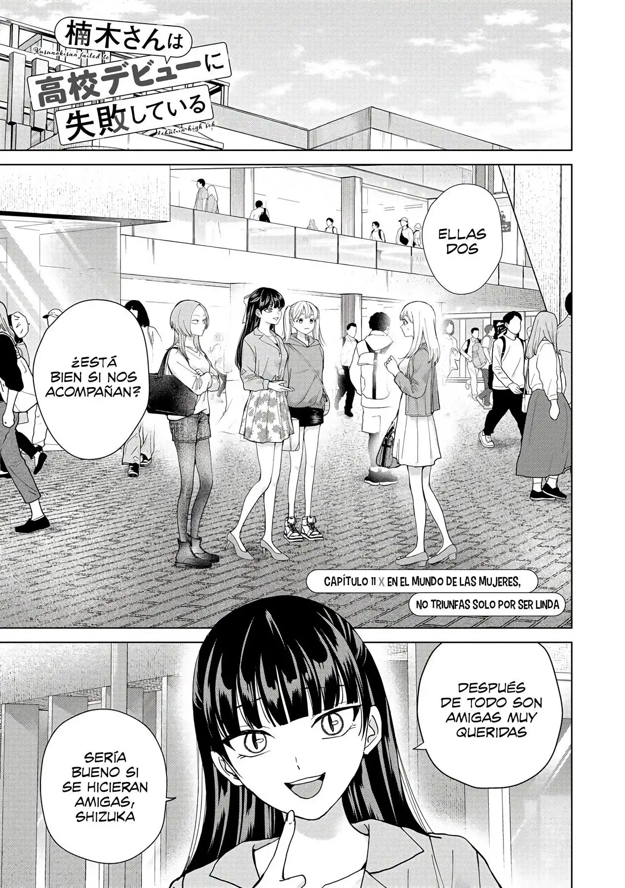 Kusunoki-san wa koukou Debut ni Shippaishiteiru - Capítulo 11 - Página 2 - LectorTMOo