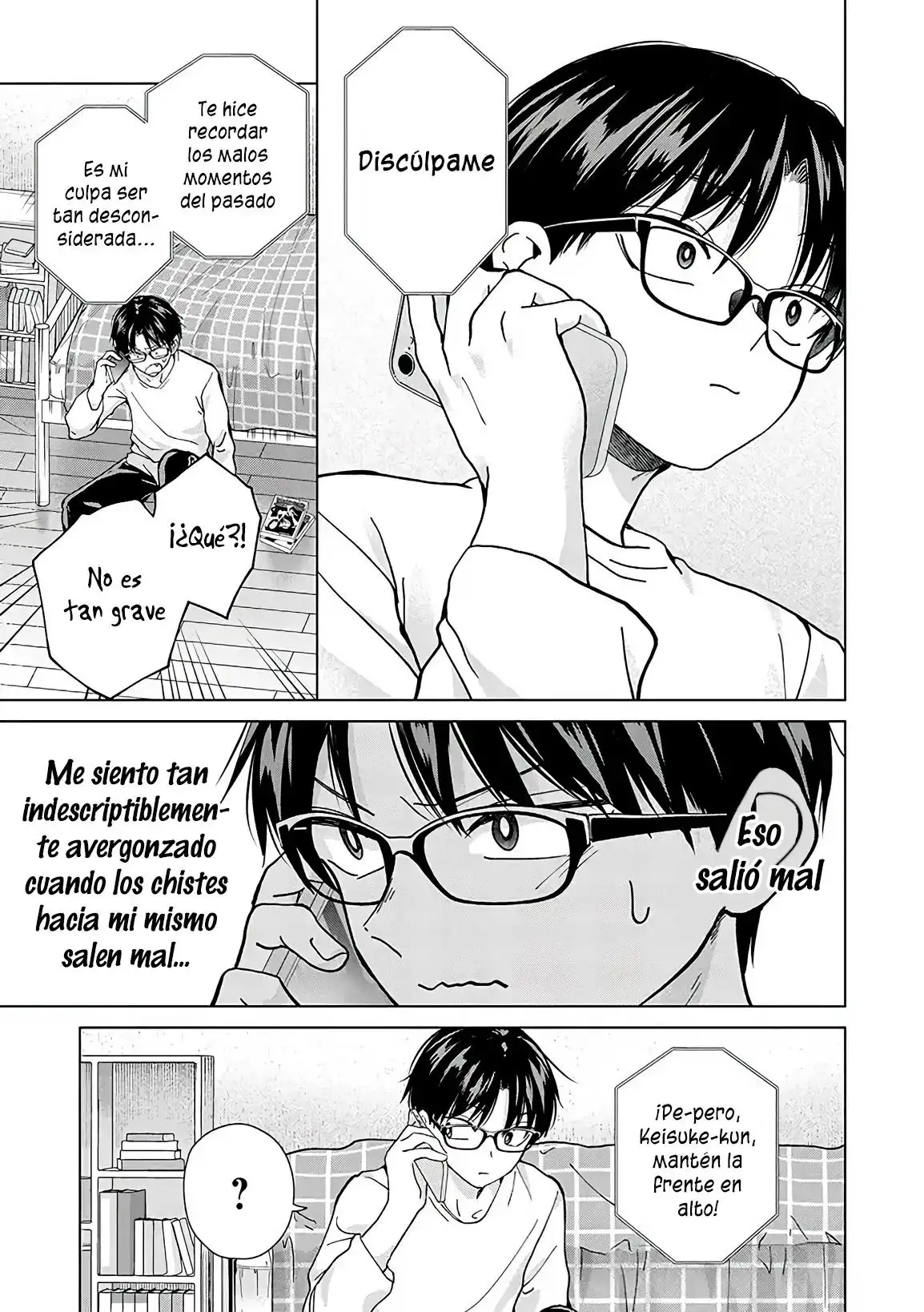 Kusunoki-san wa koukou Debut ni Shippaishiteiru - Capítulo 13.5 - Página 5 - LectorTMOo