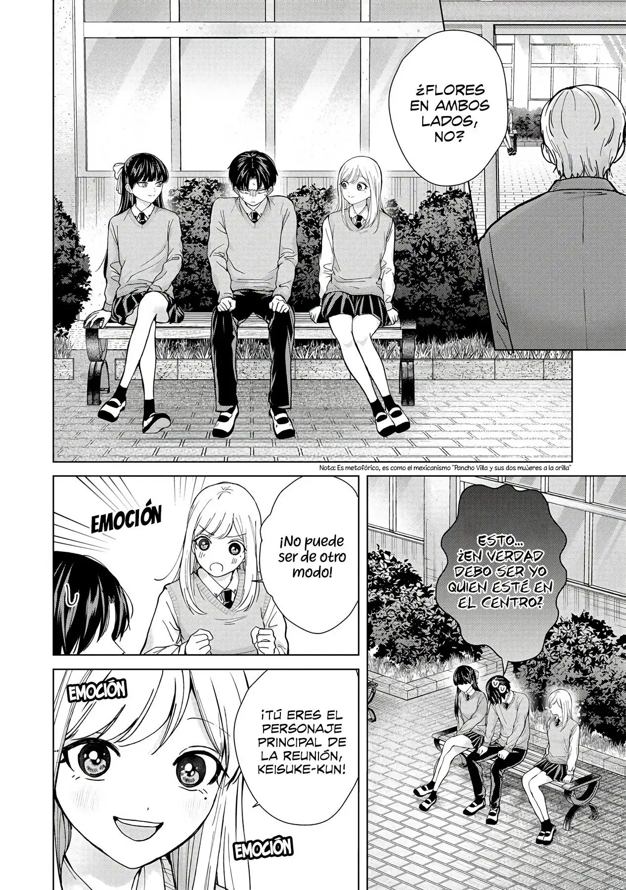 Kusunoki-san wa koukou Debut ni Shippaishiteiru - Capítulo 13 - Página 14 - LectorTMOo