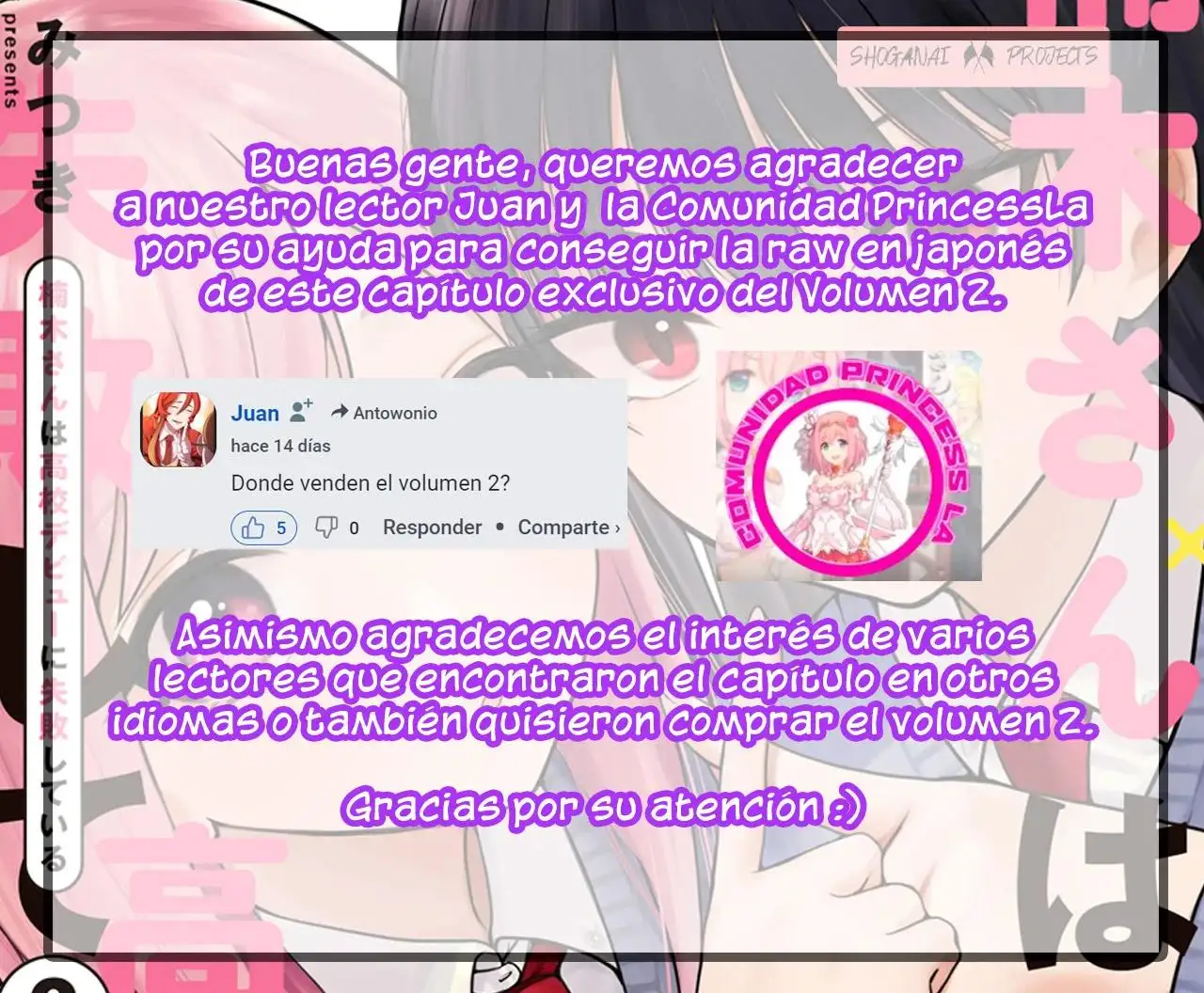 Kusunoki-san wa koukou Debut ni Shippaishiteiru - Capítulo 14 - Página 2 - LectorTMOo