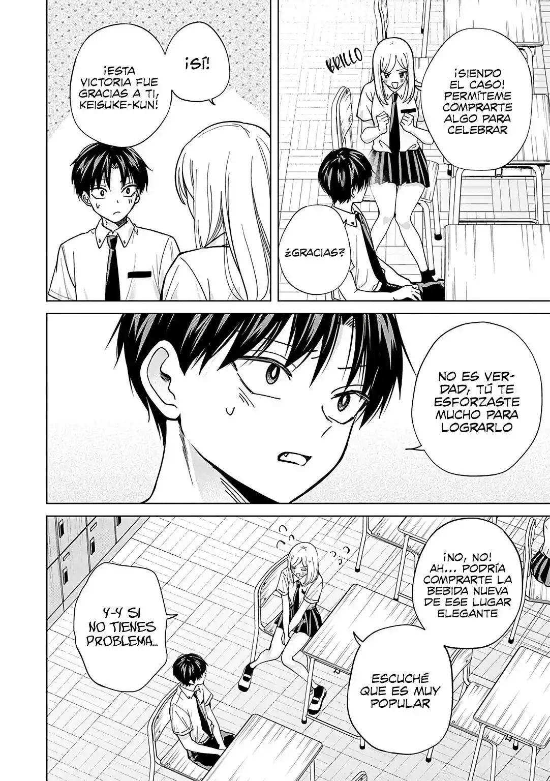 Kusunoki-san wa koukou Debut ni Shippaishiteiru - Capítulo 17 - Página 12 - LectorTMOo
