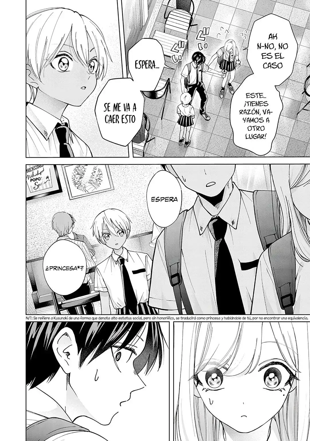Kusunoki-san wa koukou Debut ni Shippaishiteiru - Capítulo 18 - Página 4 - LectorTMOo