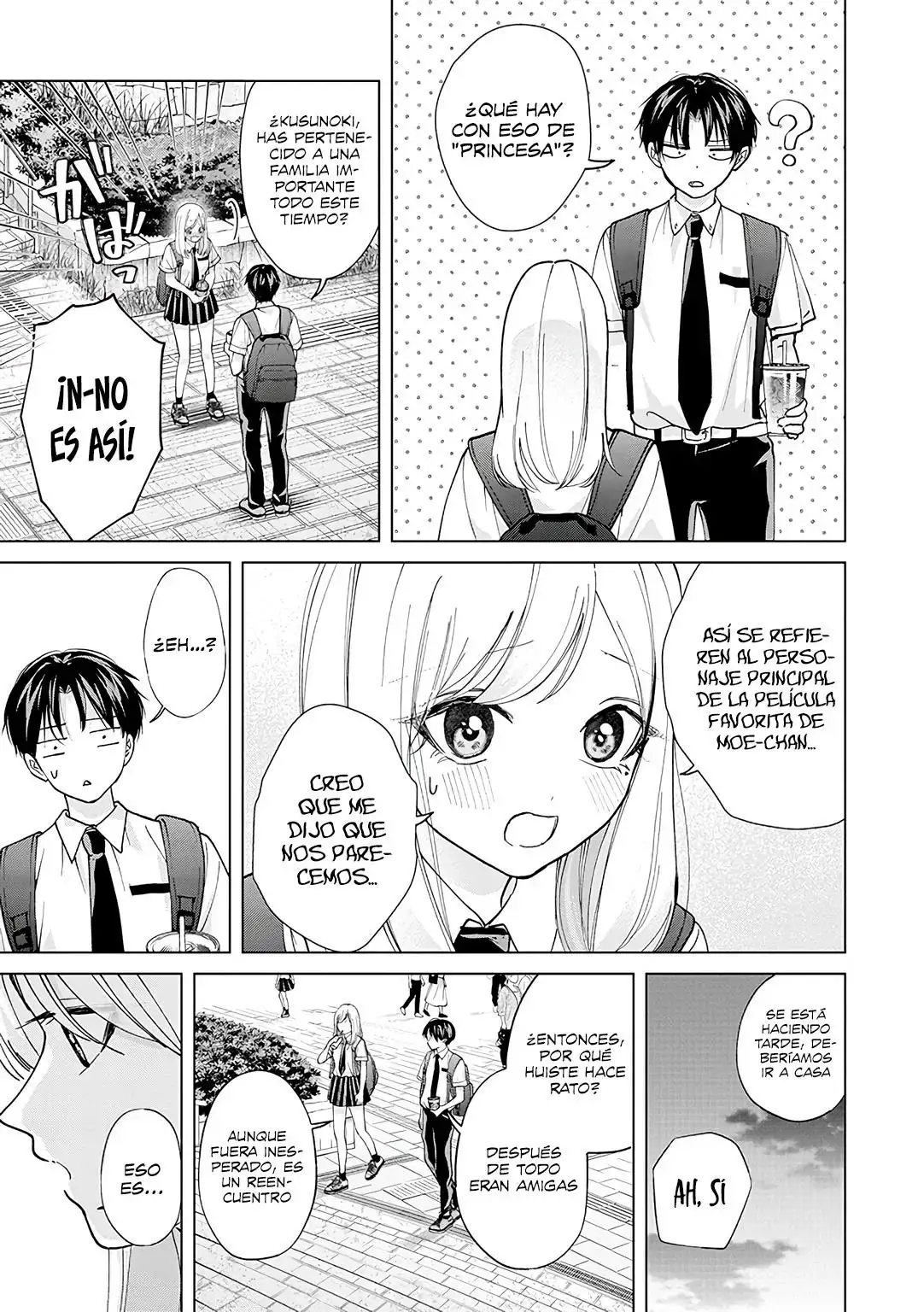 Kusunoki-san wa koukou Debut ni Shippaishiteiru - Capítulo 18 - Página 9 - LectorTMOo
