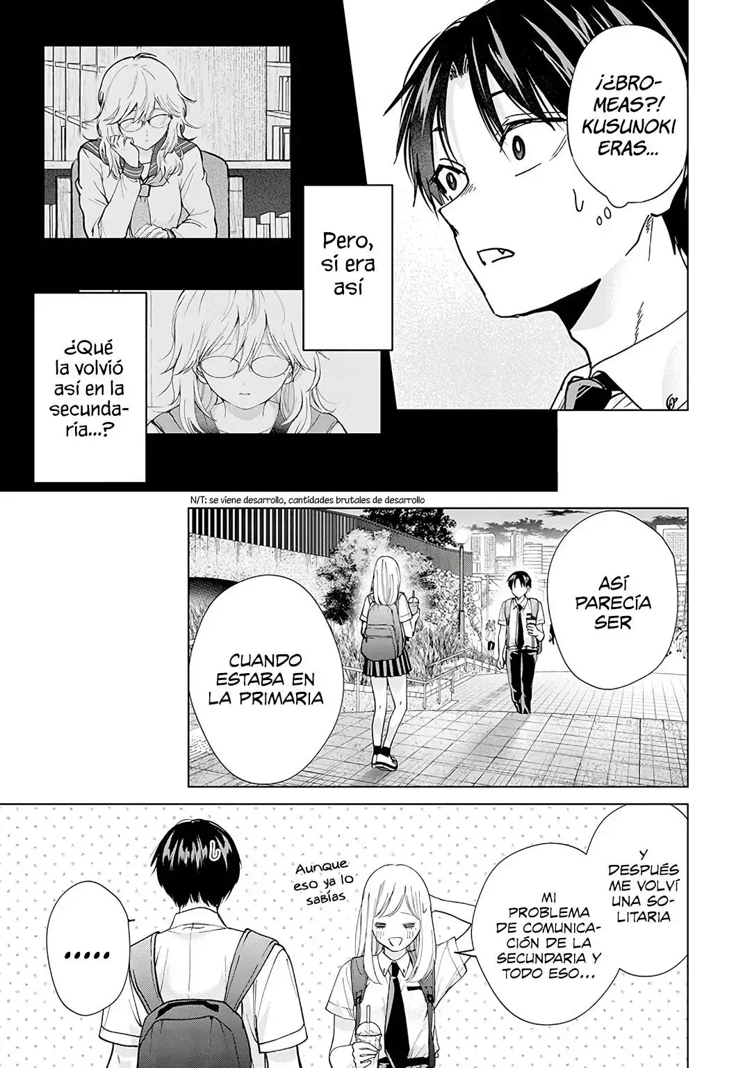 Kusunoki-san wa koukou Debut ni Shippaishiteiru - Capítulo 18 - Página 11 - LectorTMOo