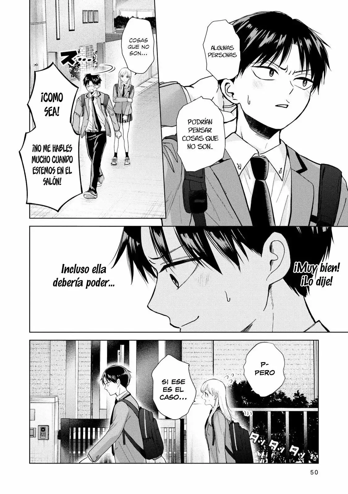Kusunoki-san wa koukou Debut ni Shippaishiteiru - Capítulo 2 - Página 17 - LectorTMOo