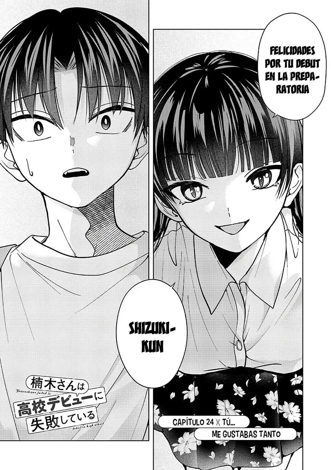 Kusunoki-san wa koukou Debut ni Shippaishiteiru - Capítulo 24 - Página 3 - LectorTMOo