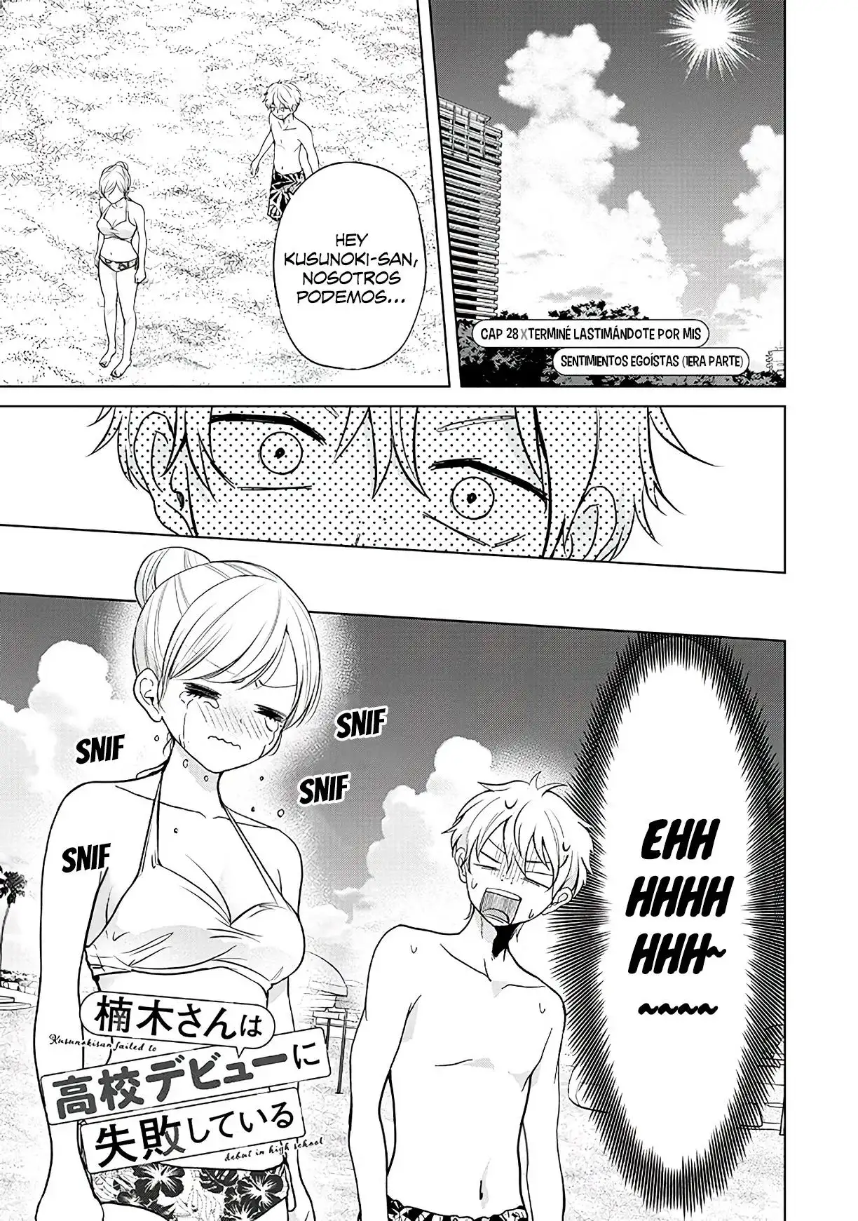Kusunoki-san wa koukou Debut ni Shippaishiteiru - Capítulo 28 - Página 3 - LectorTMOo