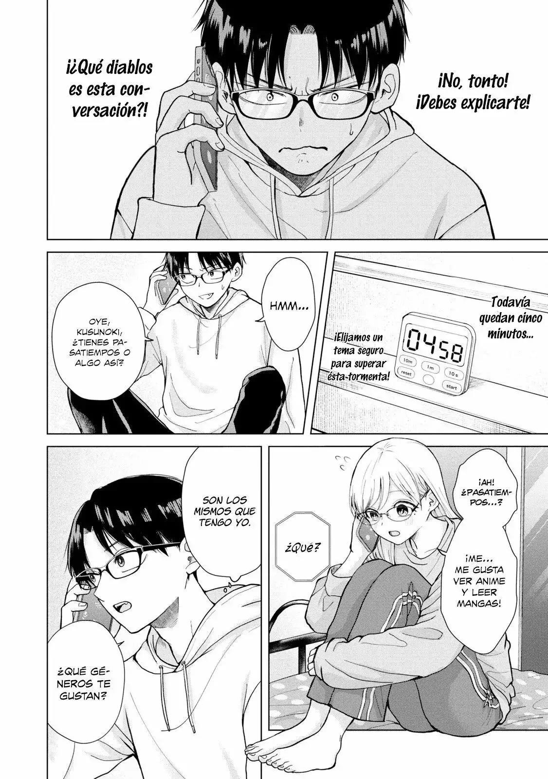 Kusunoki-san wa koukou Debut ni Shippaishiteiru - Capítulo 3 - Página 9 - LectorTMOo