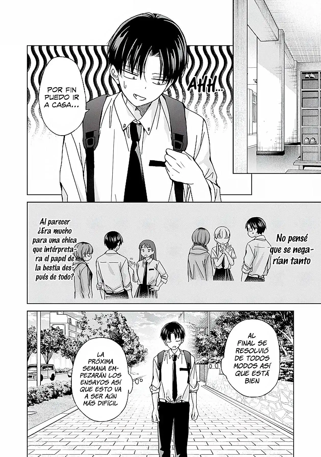 Kusunoki-san wa koukou Debut ni Shippaishiteiru - Capítulo 32.2 - Página 14 - LectorTMOo