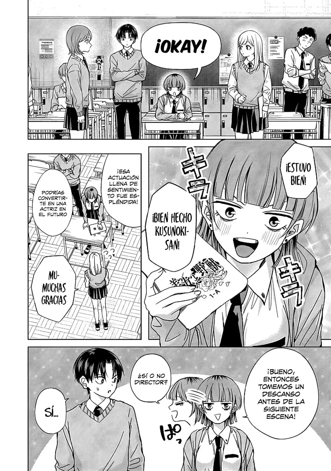 Kusunoki-san wa koukou Debut ni Shippaishiteiru - Capítulo 33.2 - Página 4 - LectorTMOo