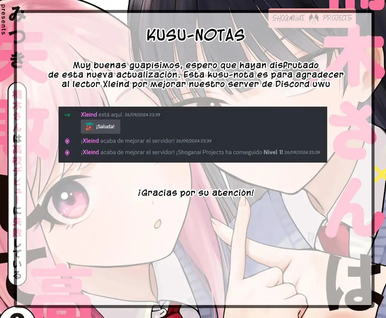 Kusunoki-san wa koukou Debut ni Shippaishiteiru - Capítulo 33.2 - Página 15 - LectorTMOo
