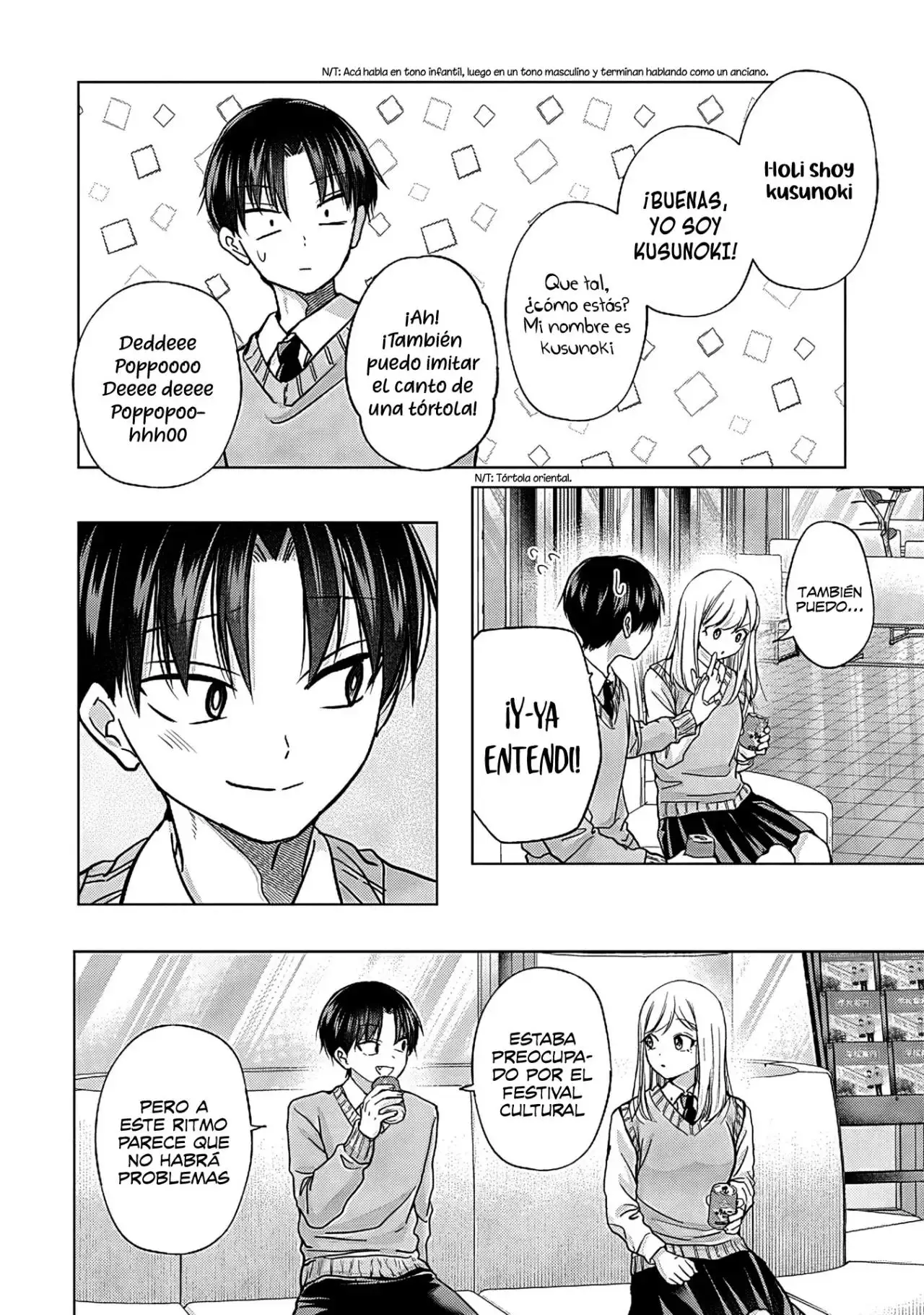 Kusunoki-san wa koukou Debut ni Shippaishiteiru - Capítulo 34 - Página 7 - LectorTMOo