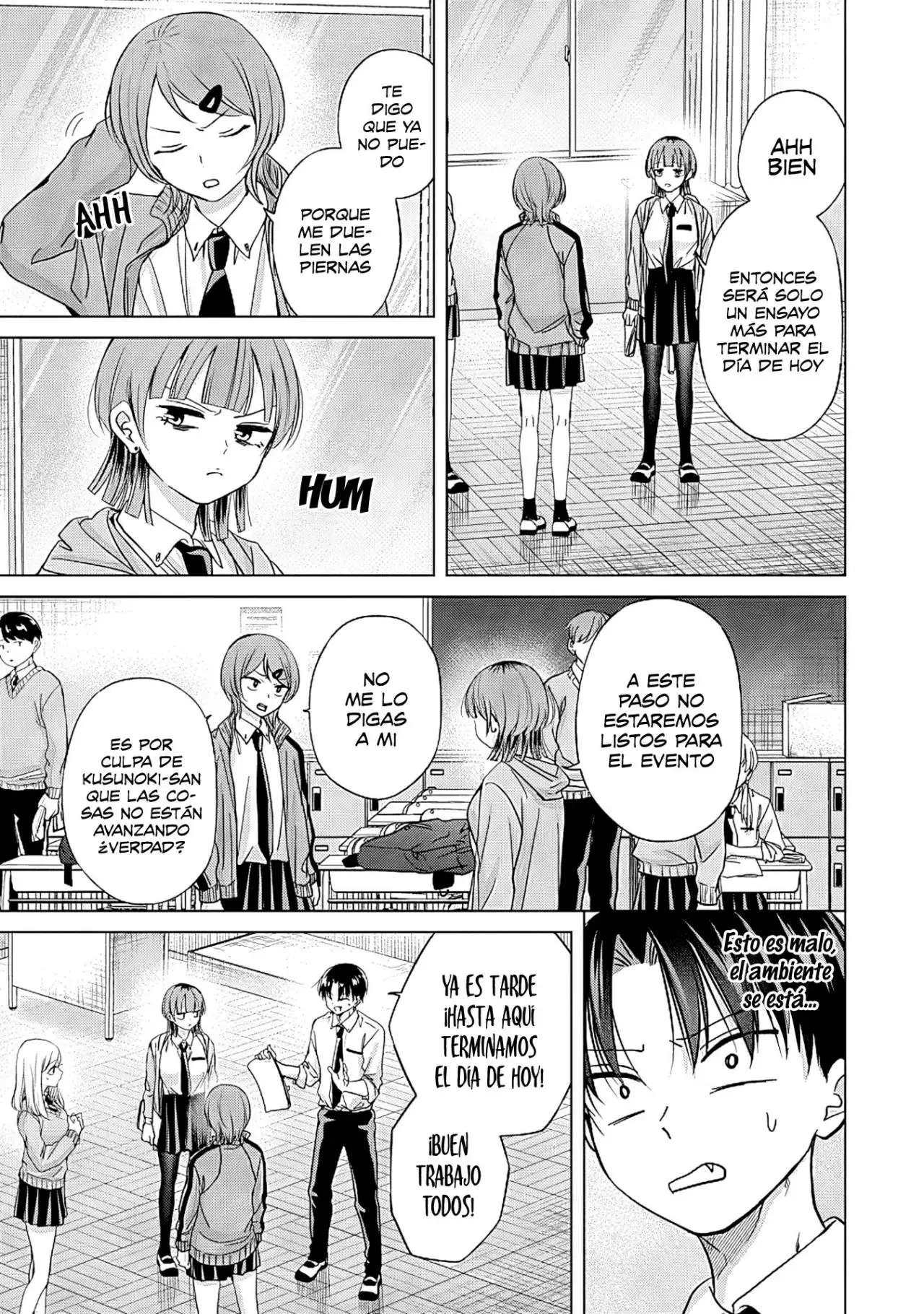 Kusunoki-san wa koukou Debut ni Shippaishiteiru - Capítulo 34 - Página 12 - LectorTMOo