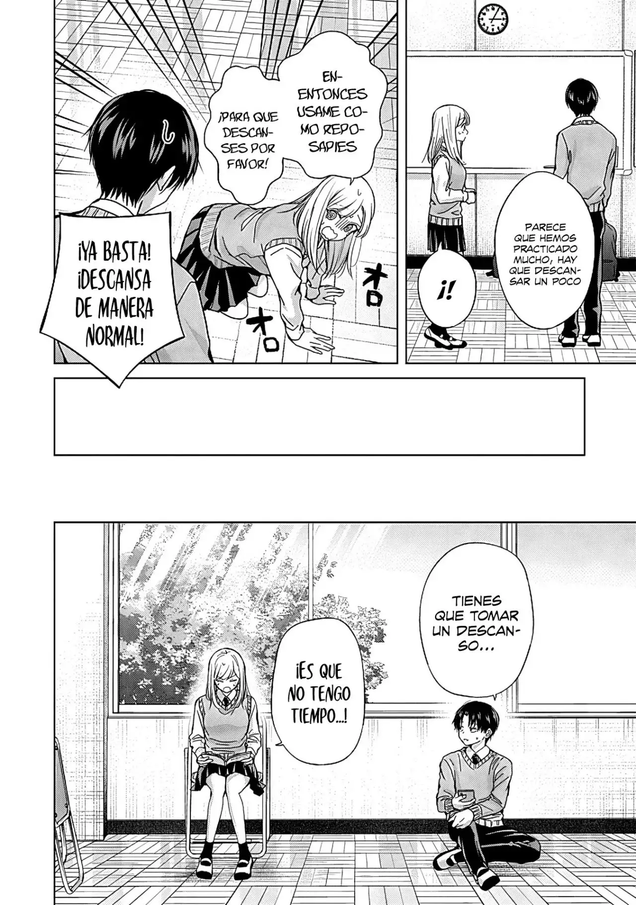 Kusunoki-san wa koukou Debut ni Shippaishiteiru - Capítulo 35 - Página 8 - LectorTMOo